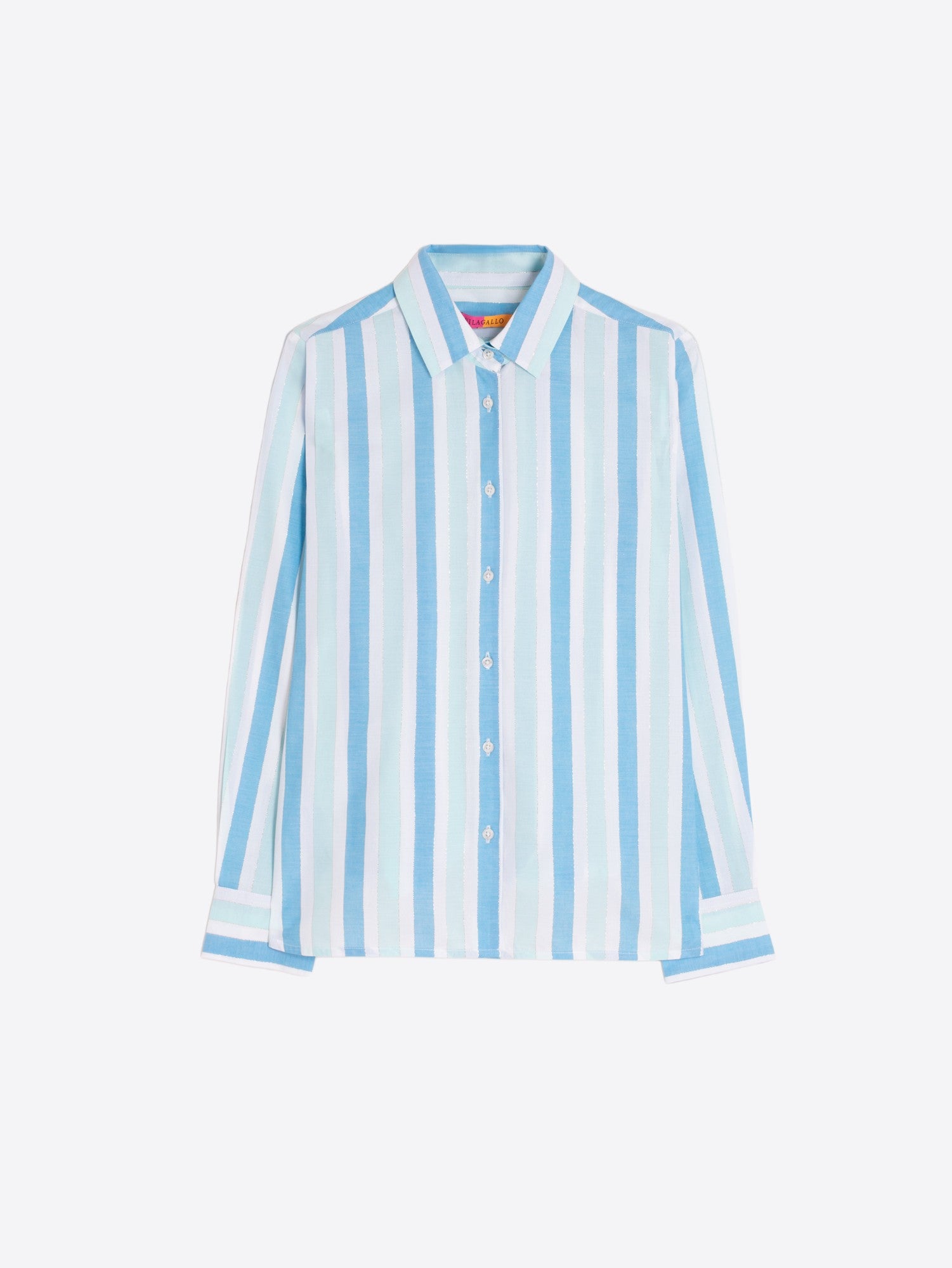 CAMISA ISA RAYAS AZUL LUREX