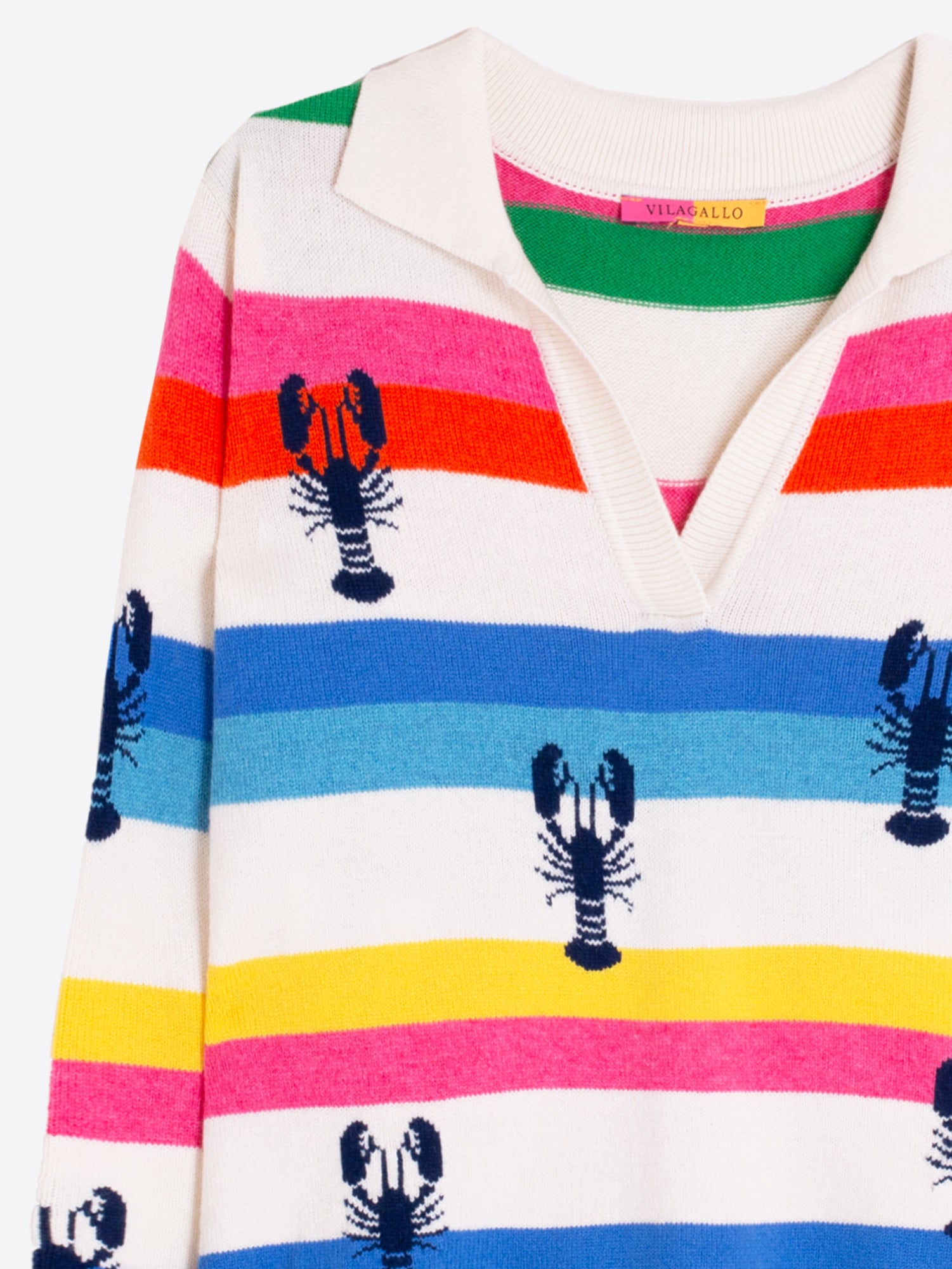 JERSEY RAYAS MULTICOLOR LANGOSTAS