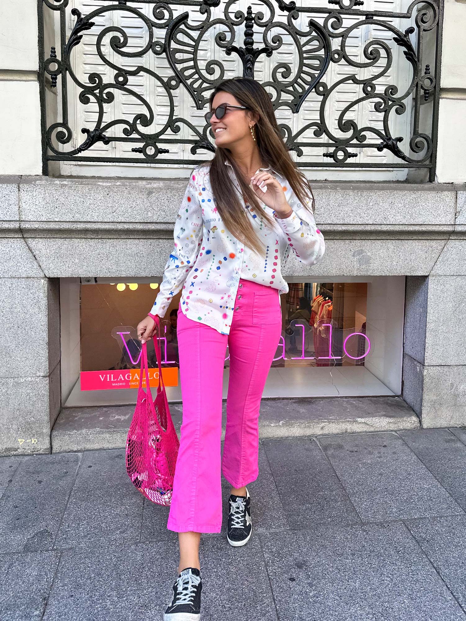 PANTALON ALEXANDRA FUCSIA
