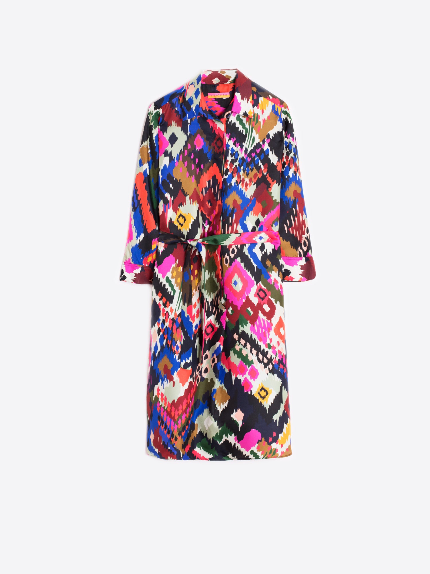 VESTIDO ADRIANA SILK IKAT
