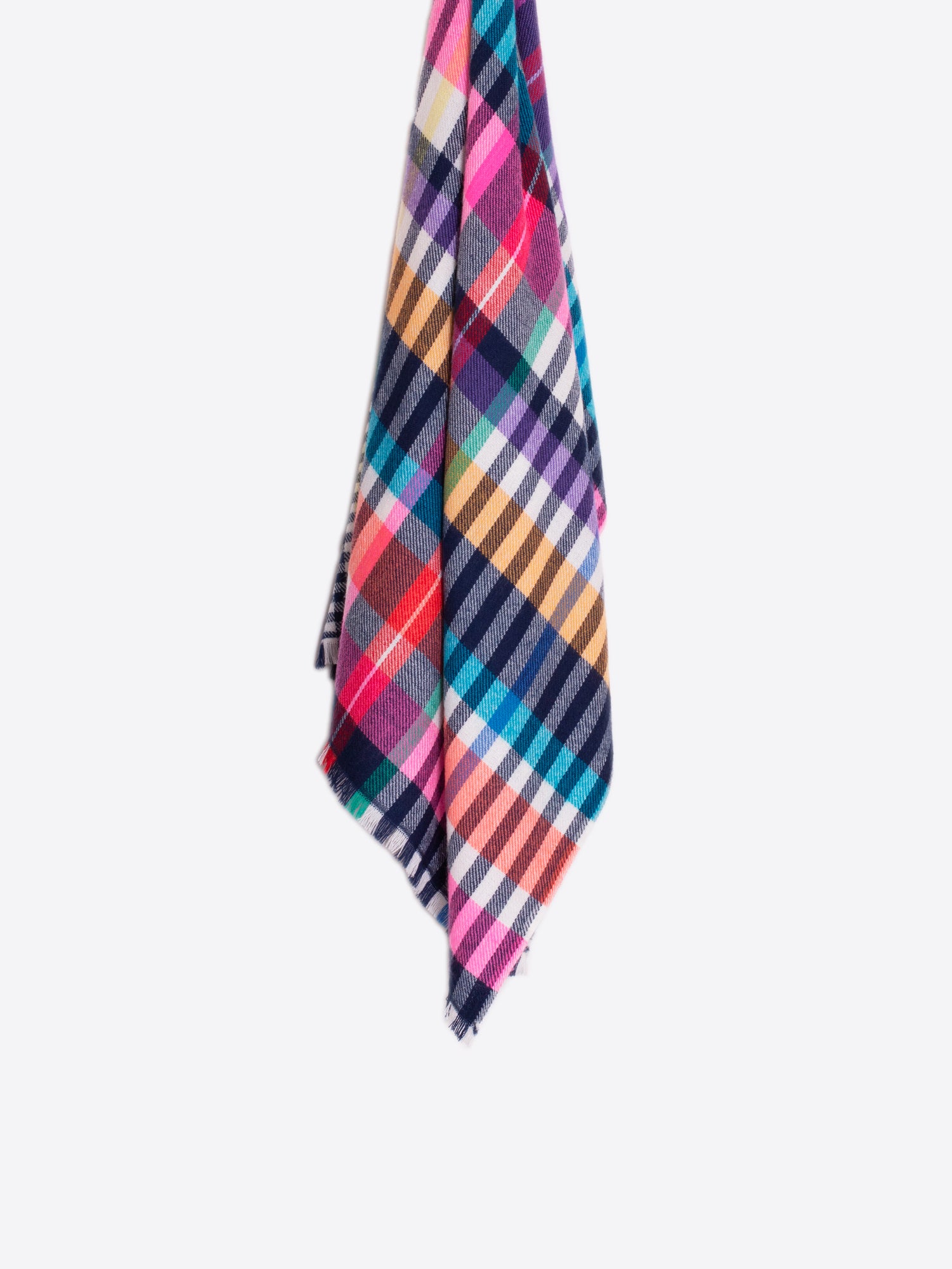 FOULARD LANA CUADRO COLORES