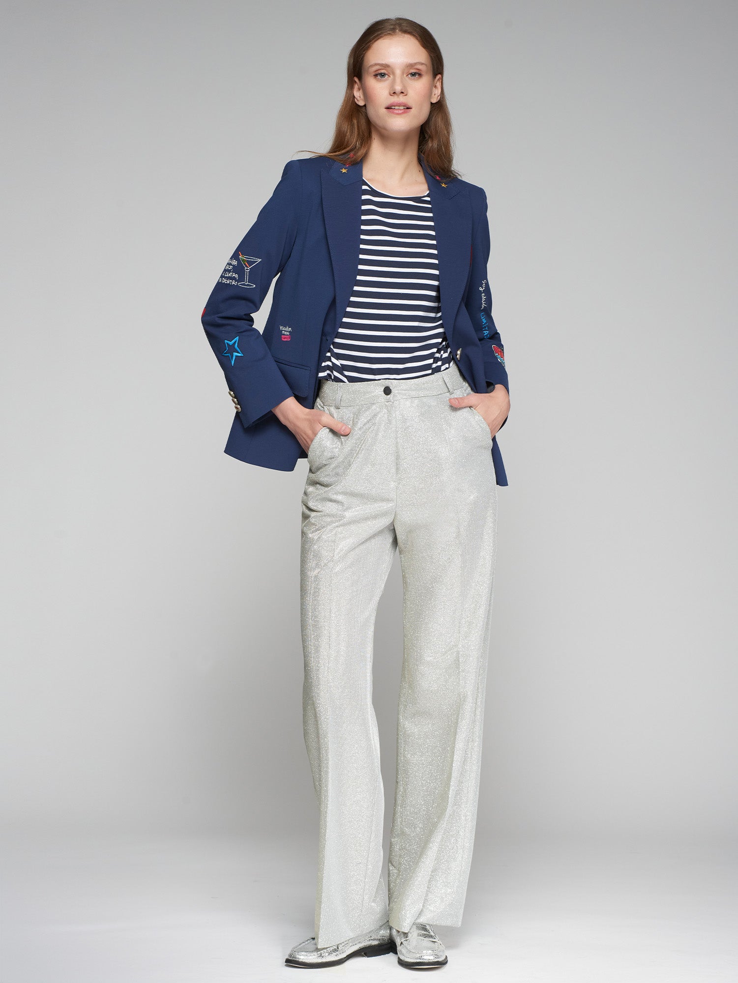 PANTALON MILENA PLATA