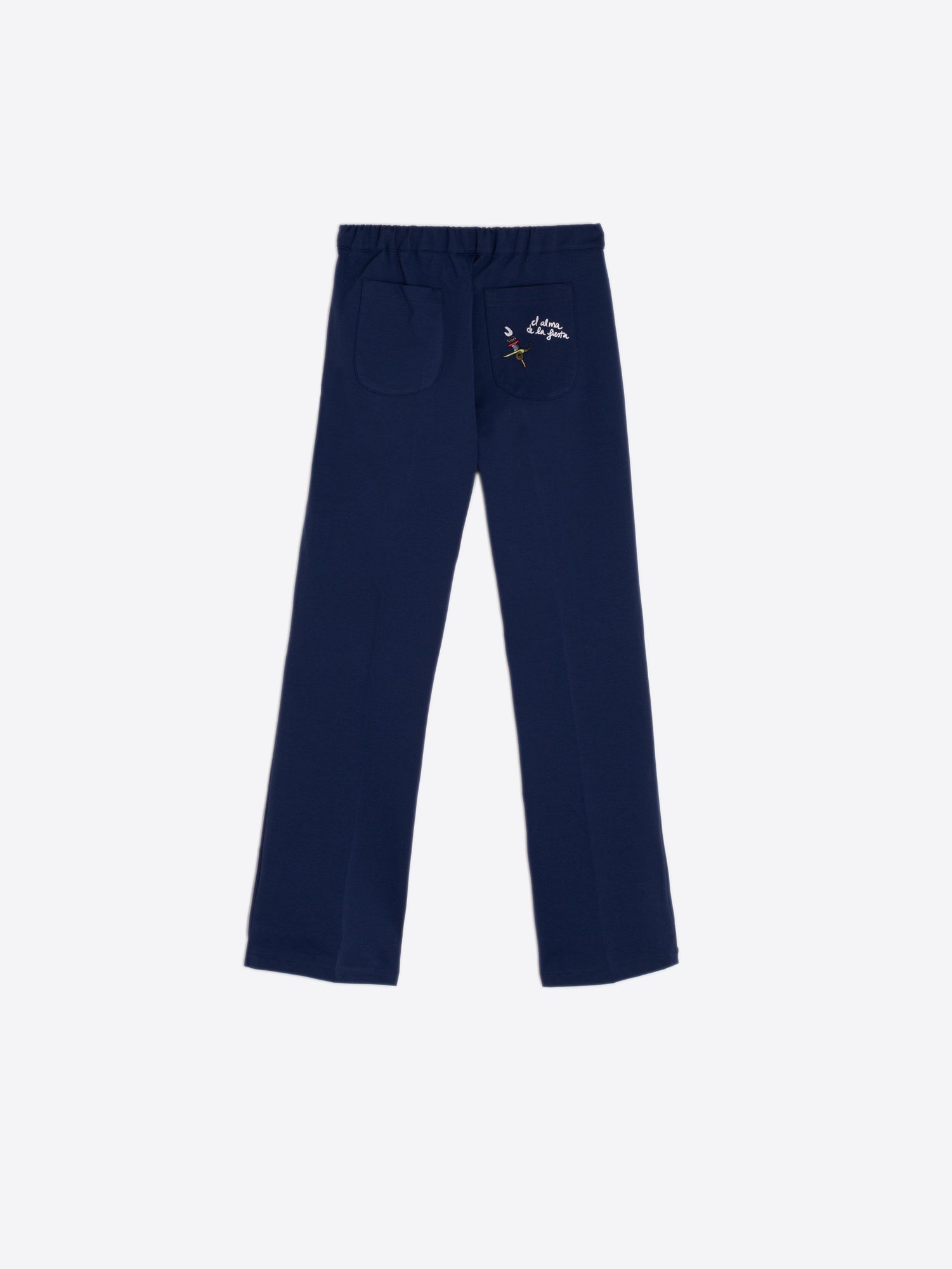 PANTALON THAIS EMB PUNTO ROMA AZUL MARINO