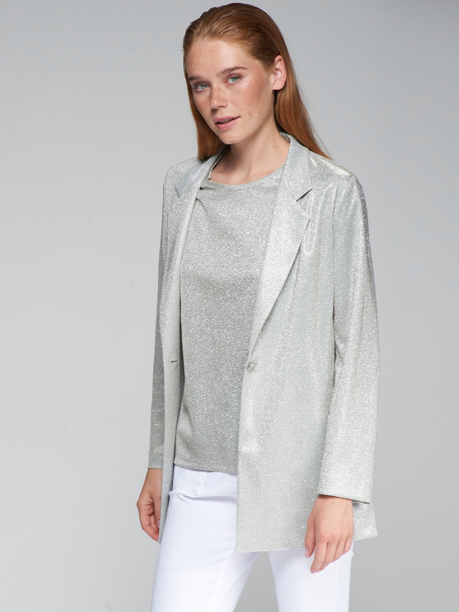 CHAQUETA ALINA PLATA