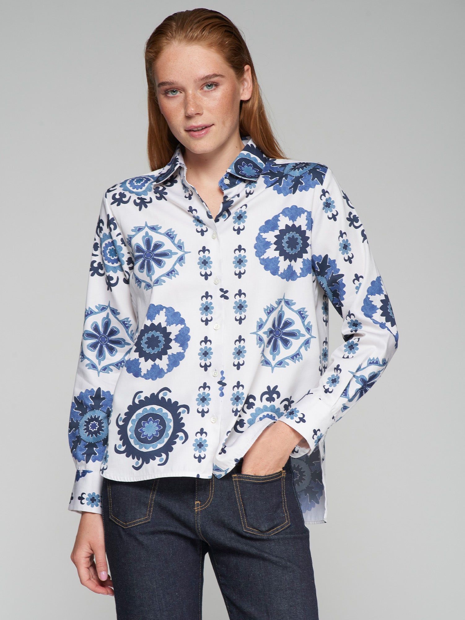 CAMISA ISA SUZANI AZUL