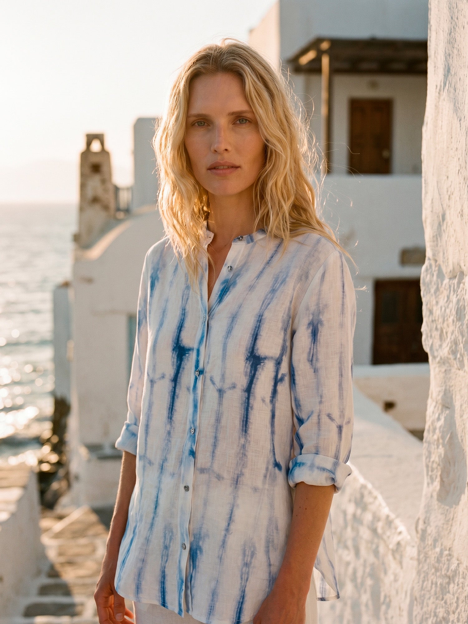 CAMISA ELL BLUE TIE DYE BLUE