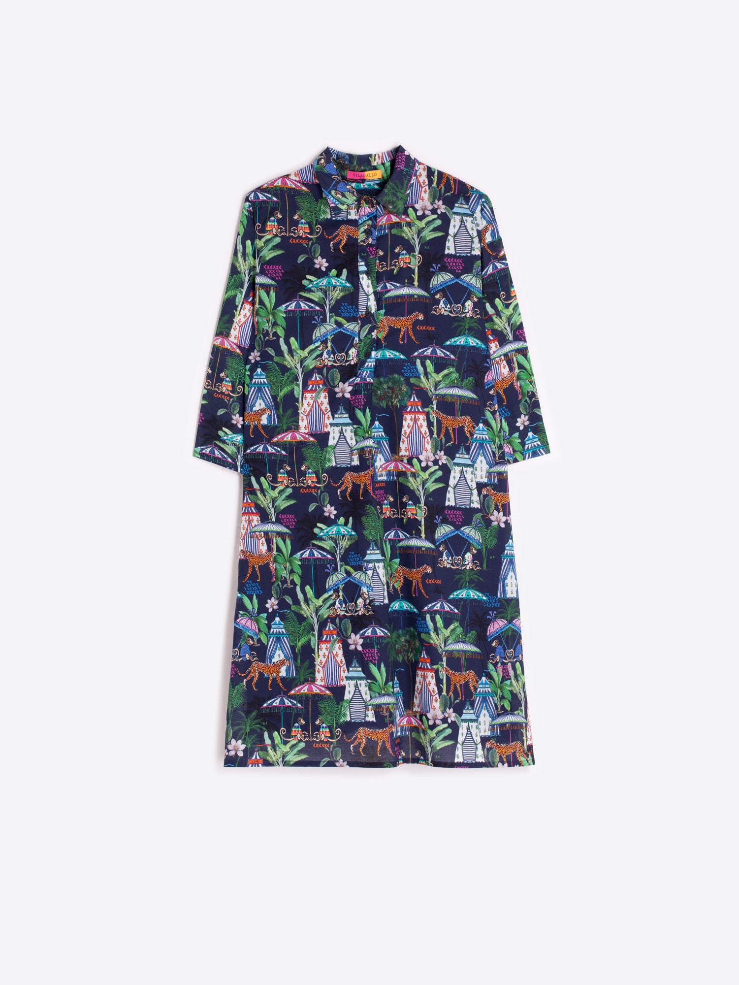VESTIDO TYANNA CHILLOUT MARINO