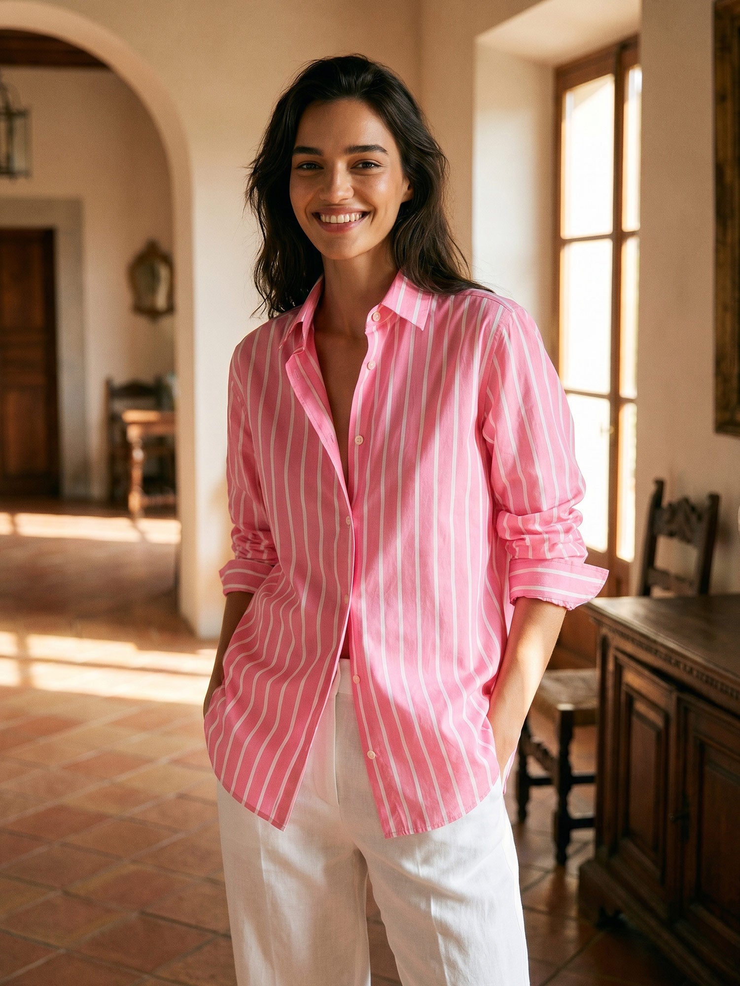 CAMISA RAYA FLUOR