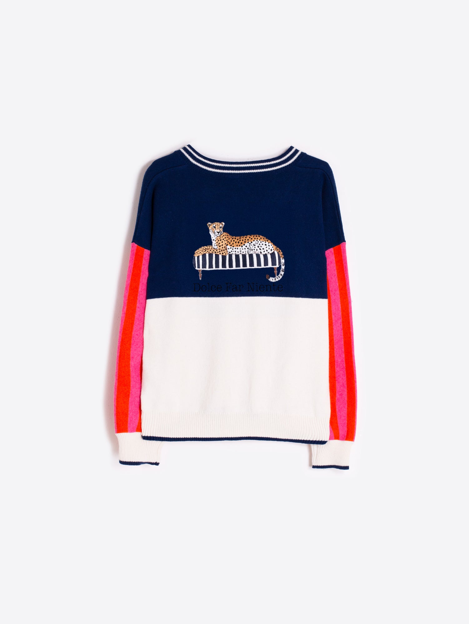 DOLCE FAR NIENTE EMBROIDERED JERSEY