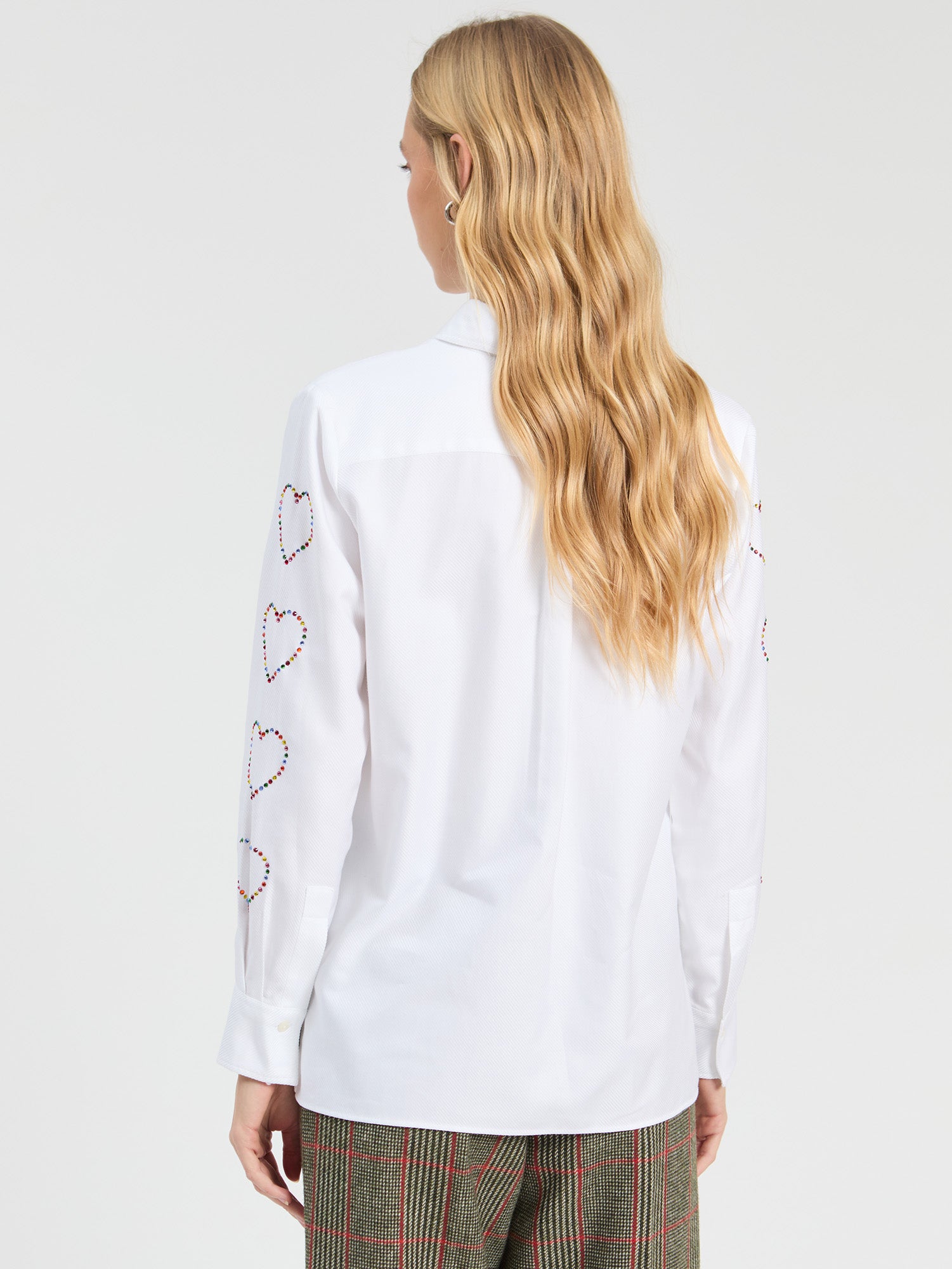 CAMISA STRASS BLANCA