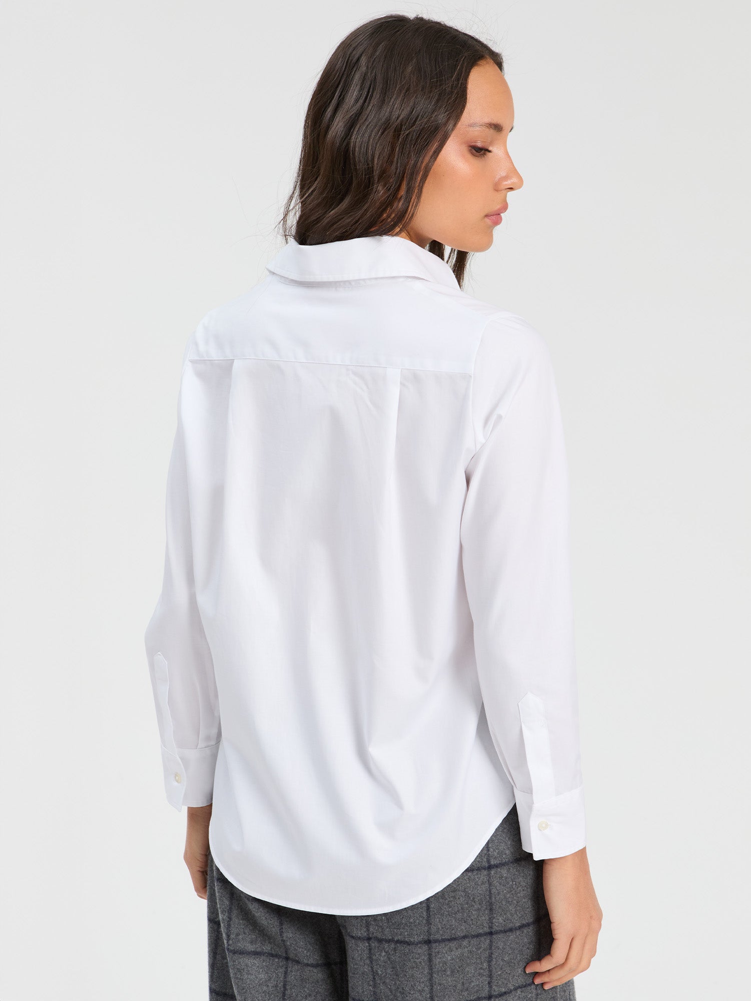 CAMISA BLANCA ALAMARES MULTICOLOR