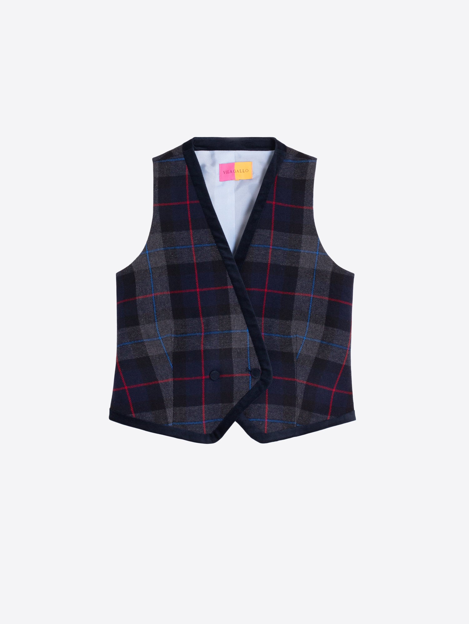 GREY SCOTTISH VEST