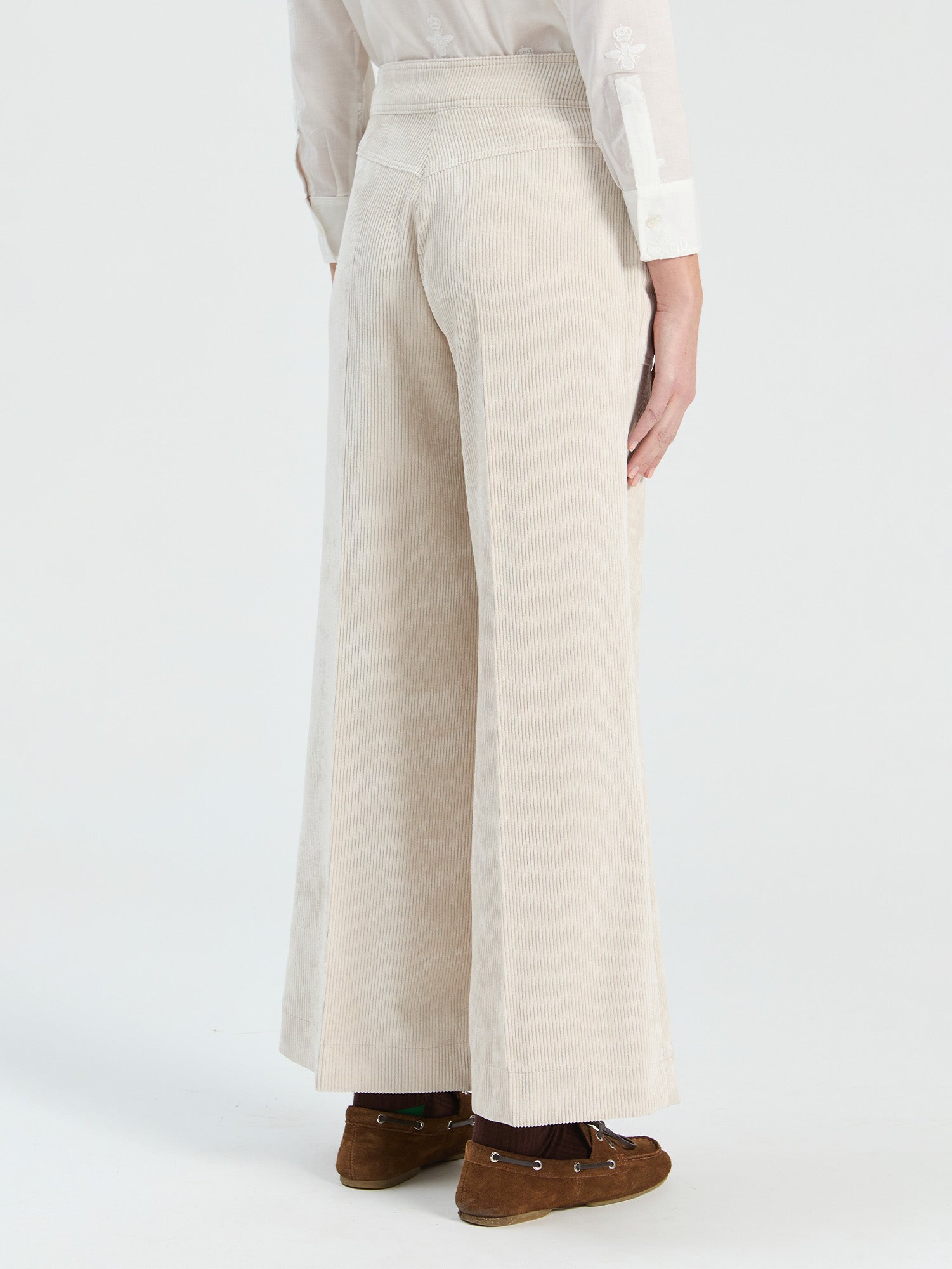 RAW CORDUROY TROUSERS