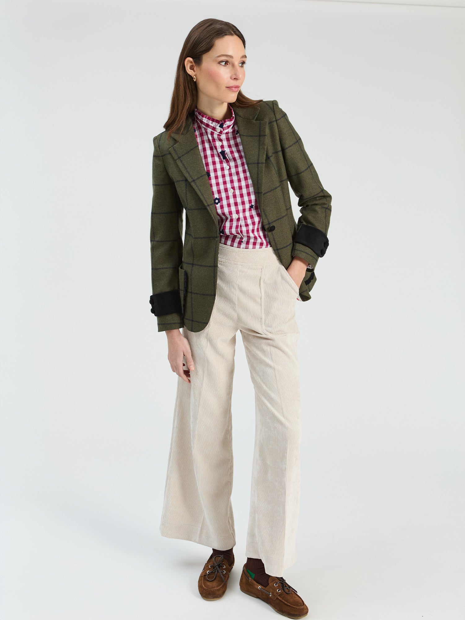 RAW CORDUROY TROUSERS