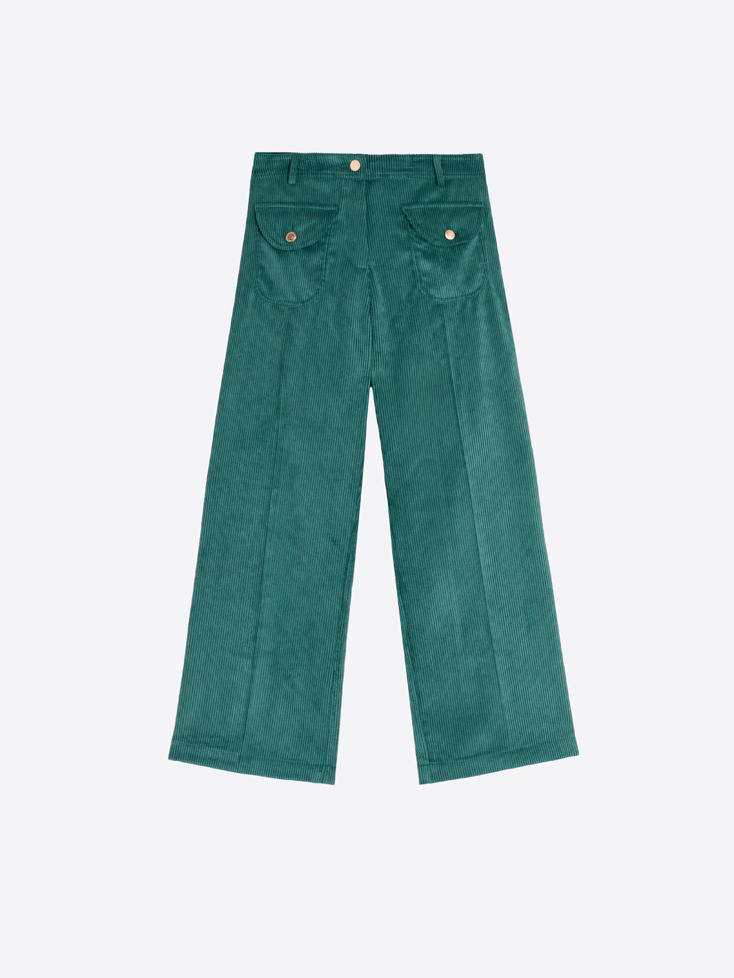 PANTALÓN PANA VERDE