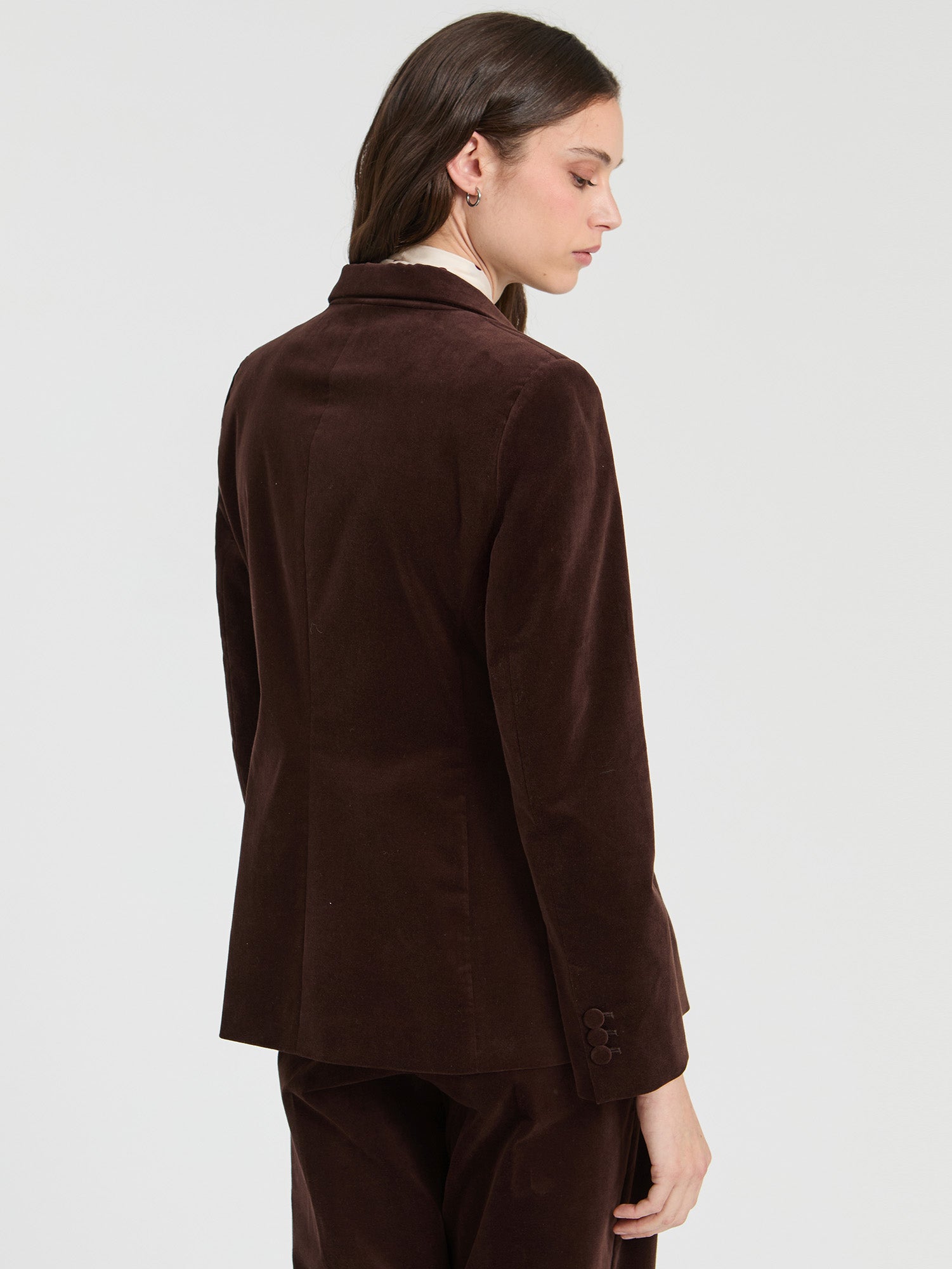 BROWN VELVET JACKET