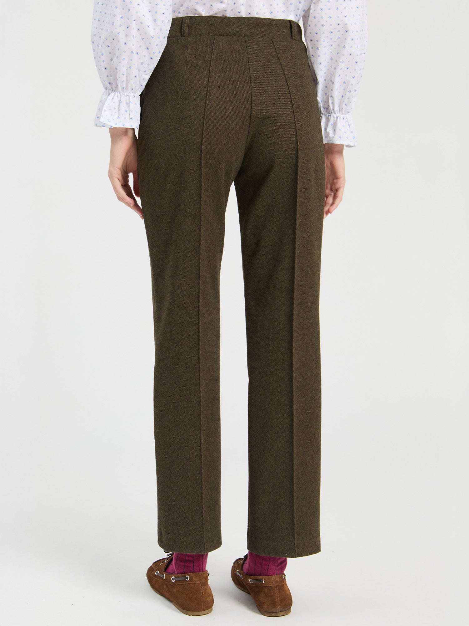 PANTALÓN FRANELA VERDE
