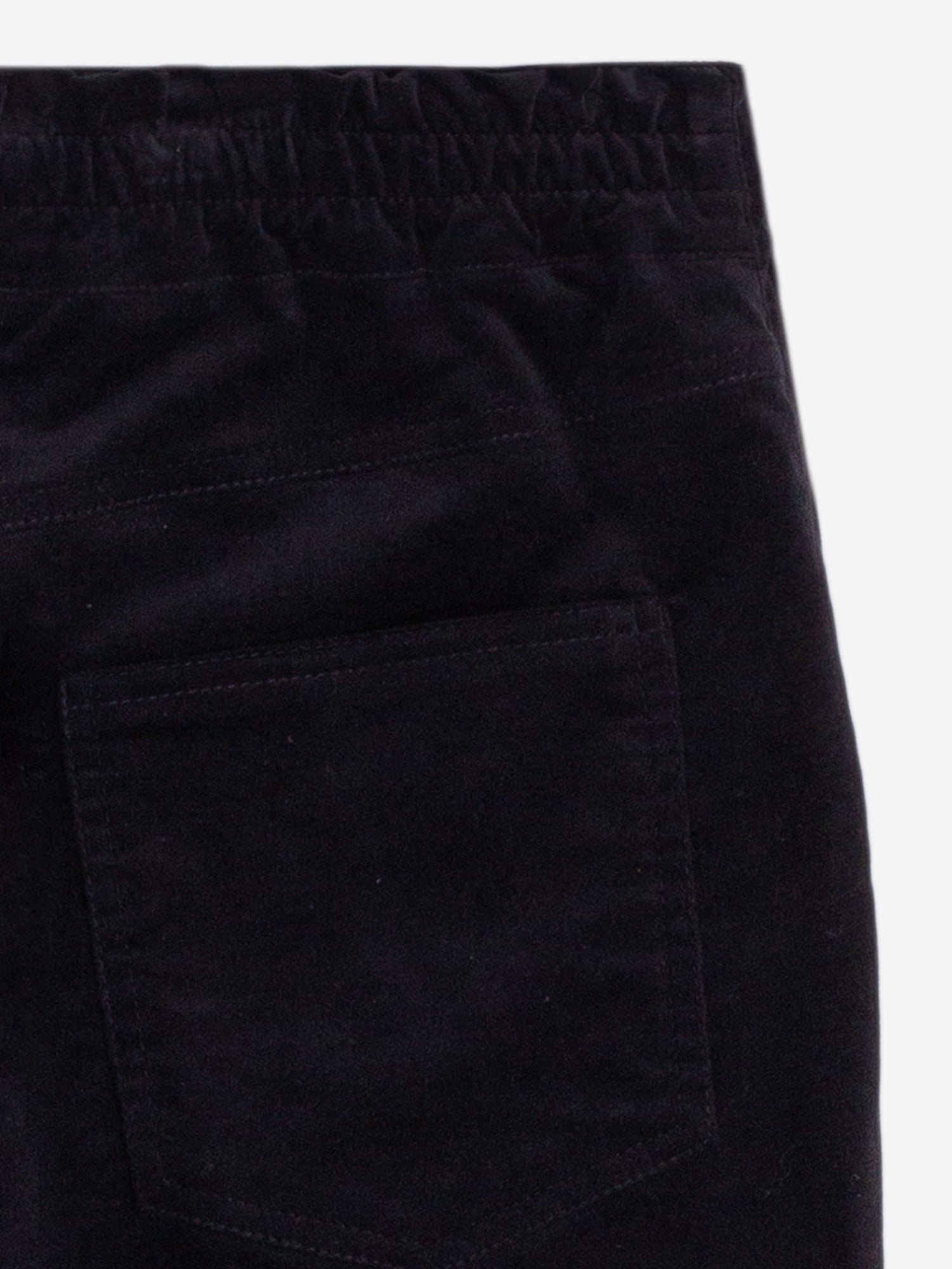 BLACK VELVET TROUSERS