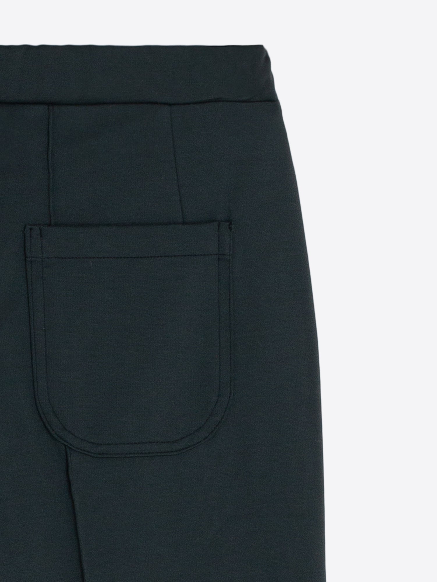 GREEN PONTE ROMA TROUSERS