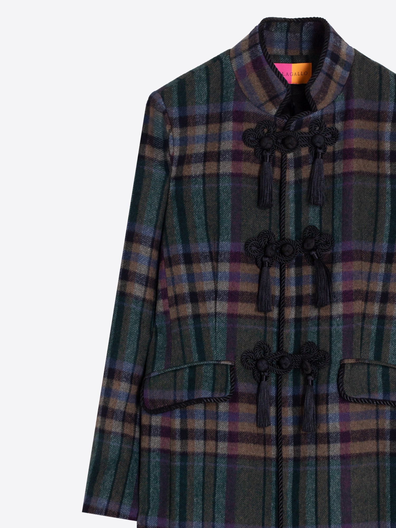 TOGGLE CHECK COAT