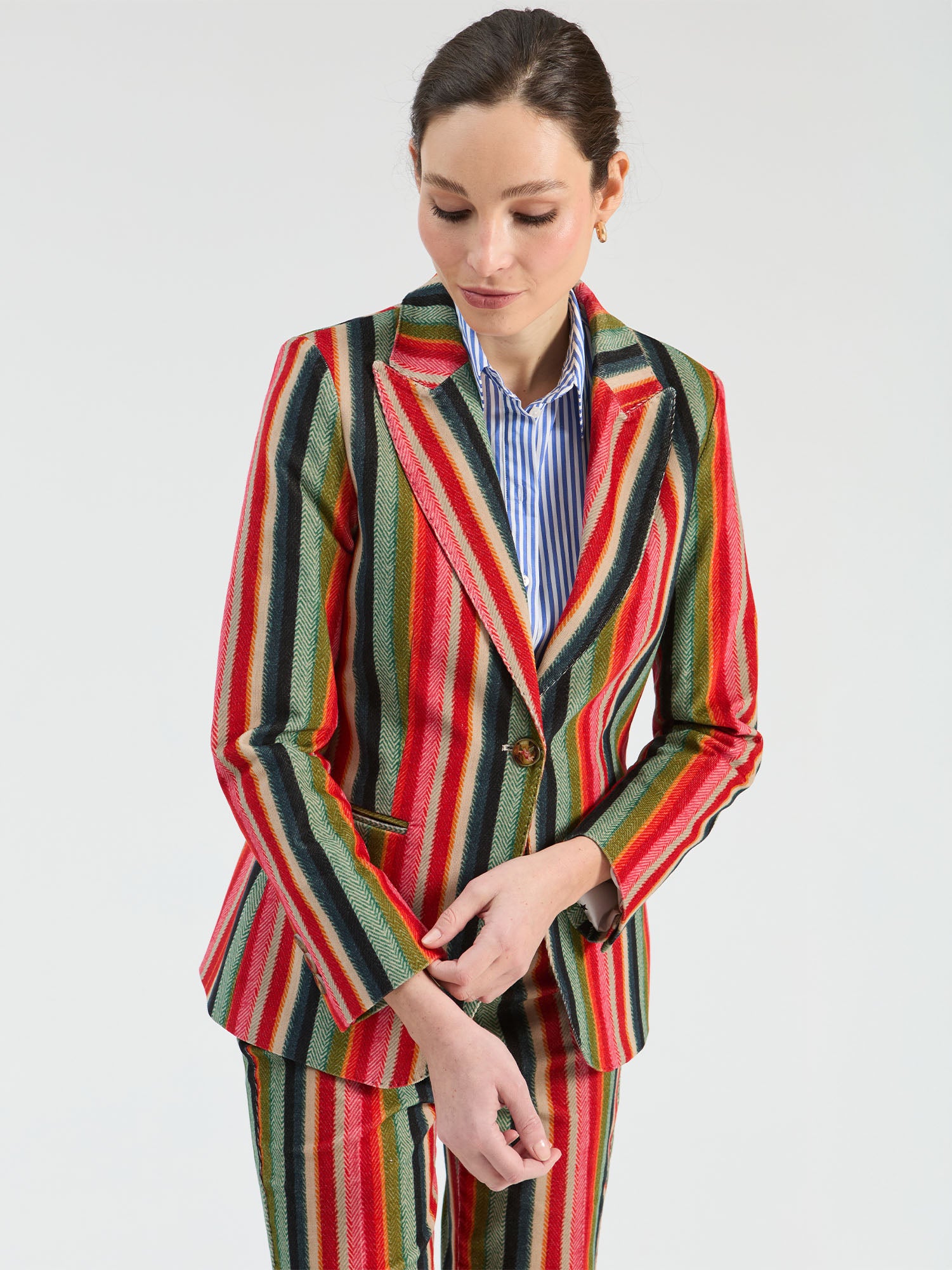 HERRINGBONE CORDUROY JACKET