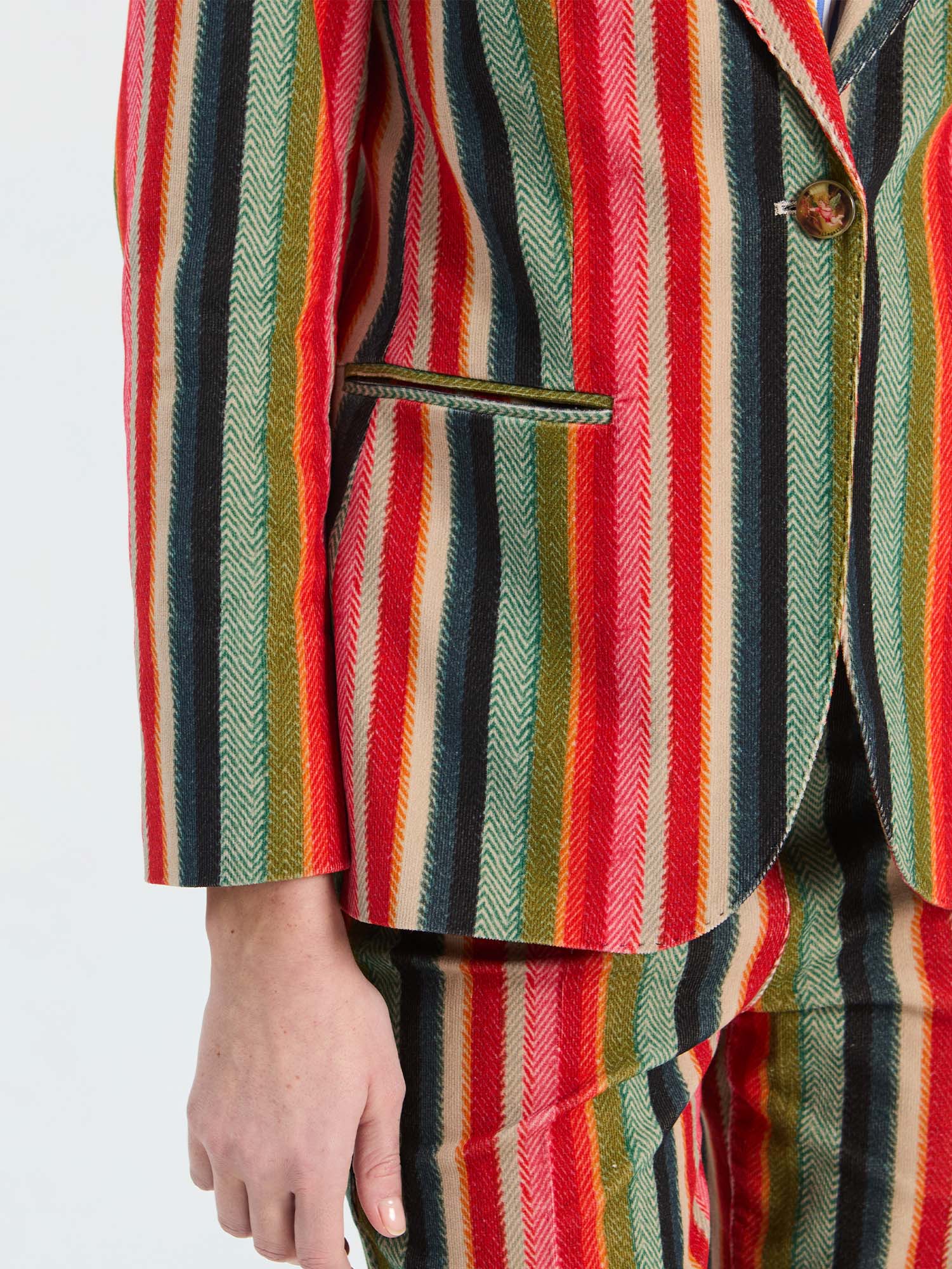 HERRINGBONE CORDUROY JACKET