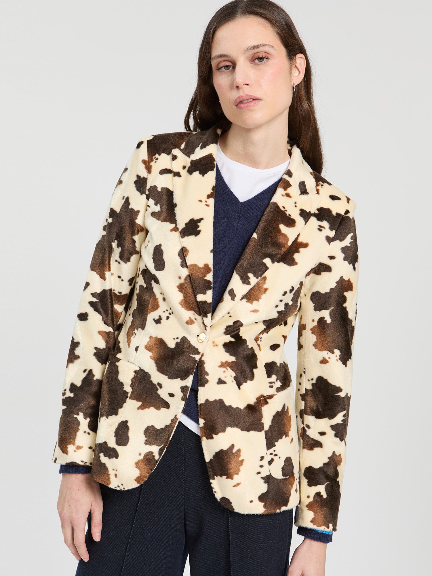 COW PRINT JACKET