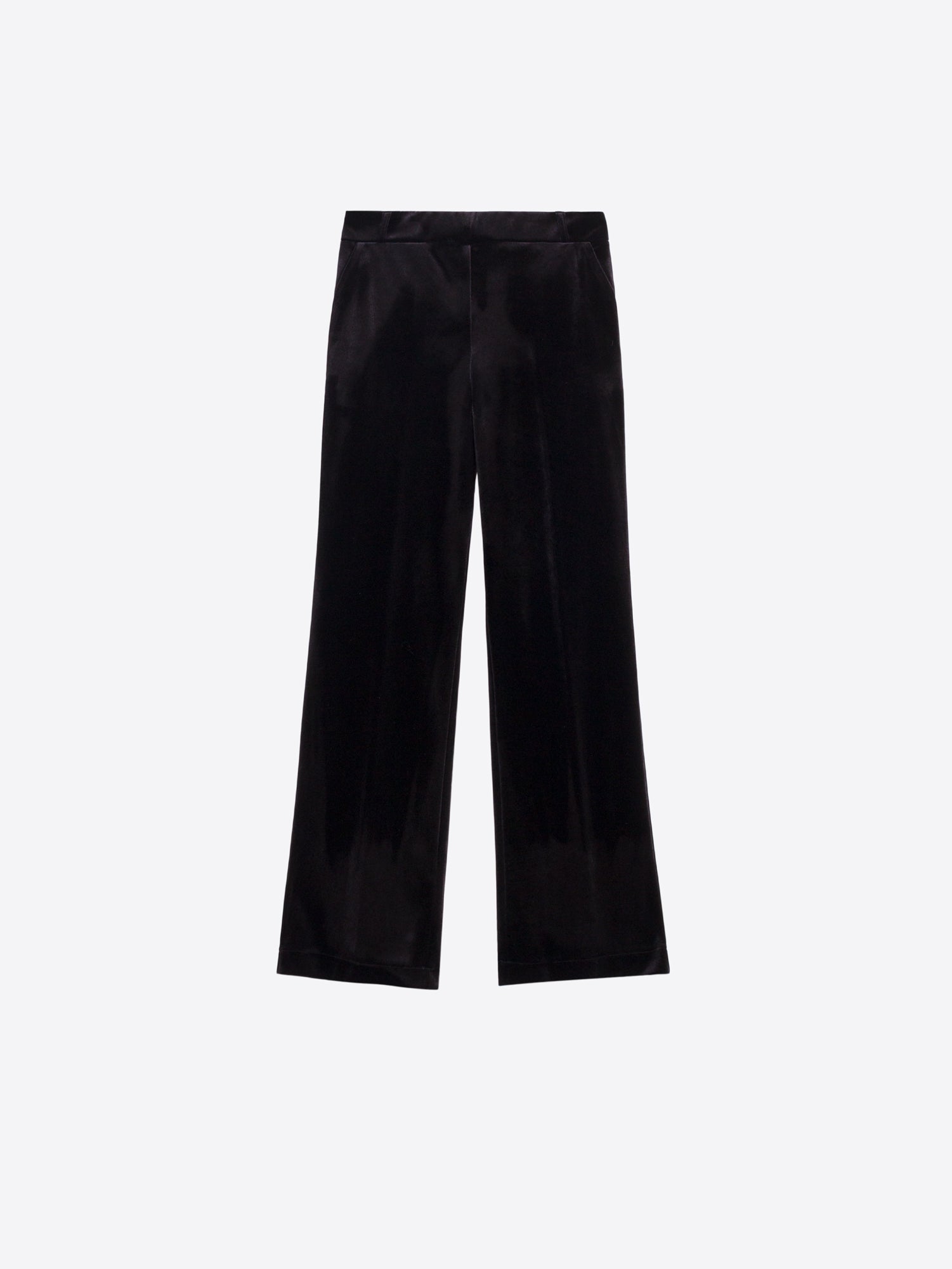 BLACK VELVET TROUSERS
