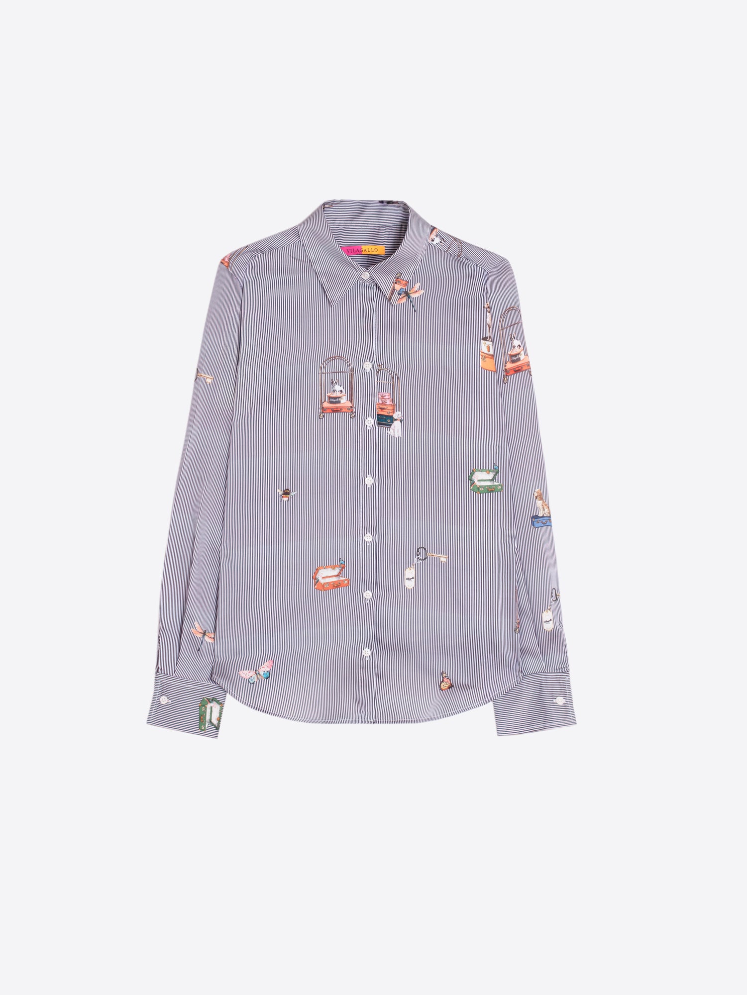 PINSTRIPE SHIRT HOTEL VILAGALLO
