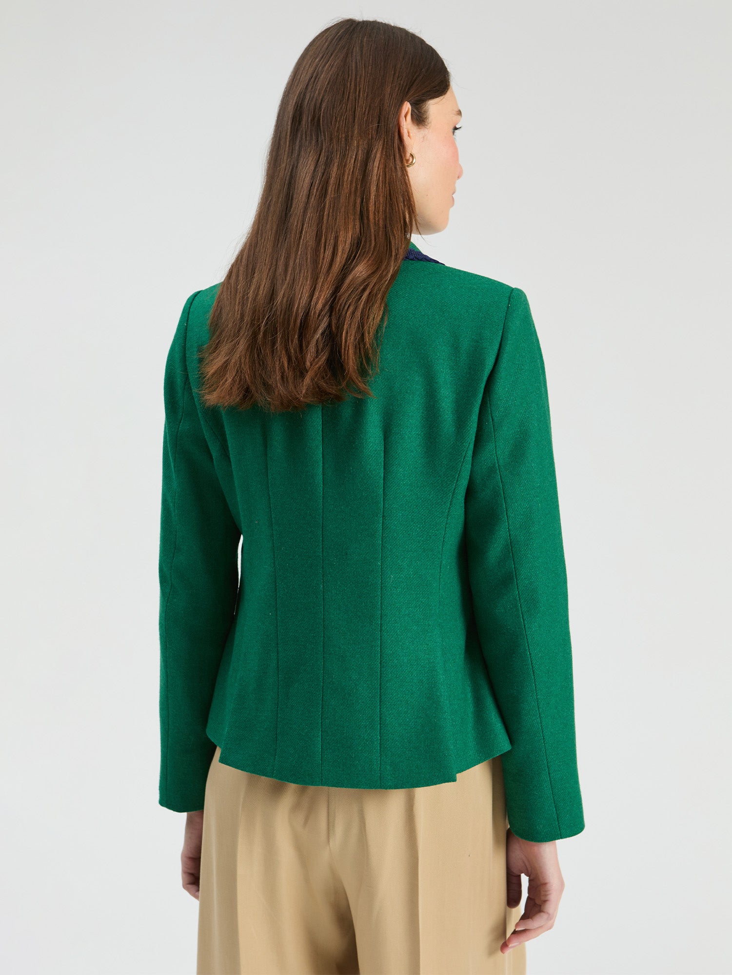 GREEN TWEED JACKET