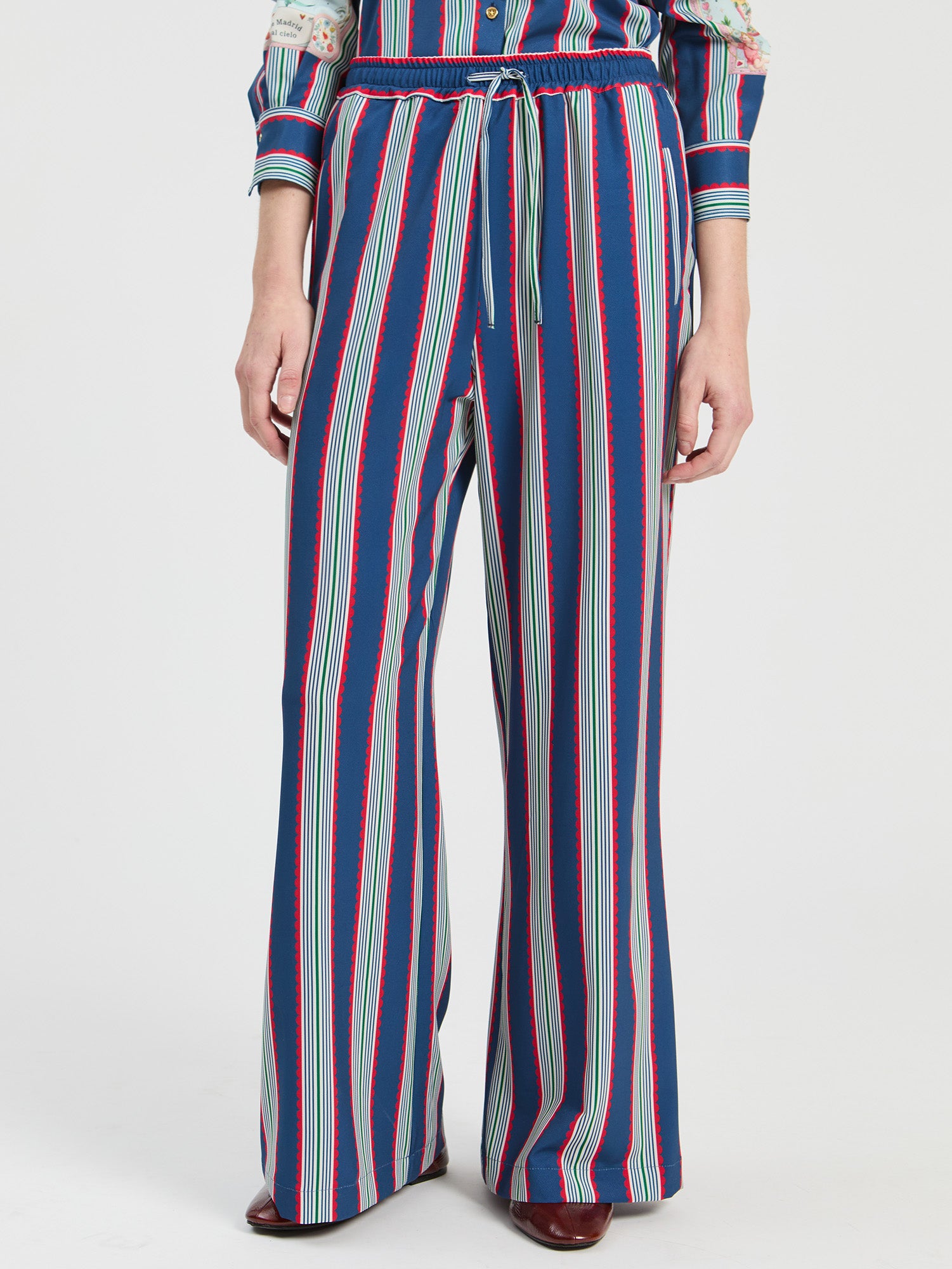 STRIPED MADRID TROUSERS