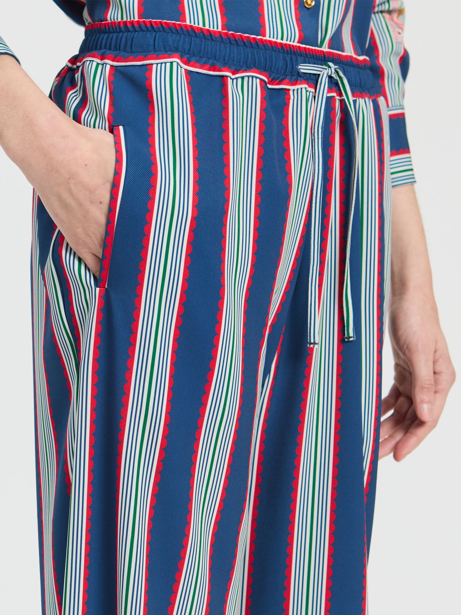 STRIPED MADRID TROUSERS