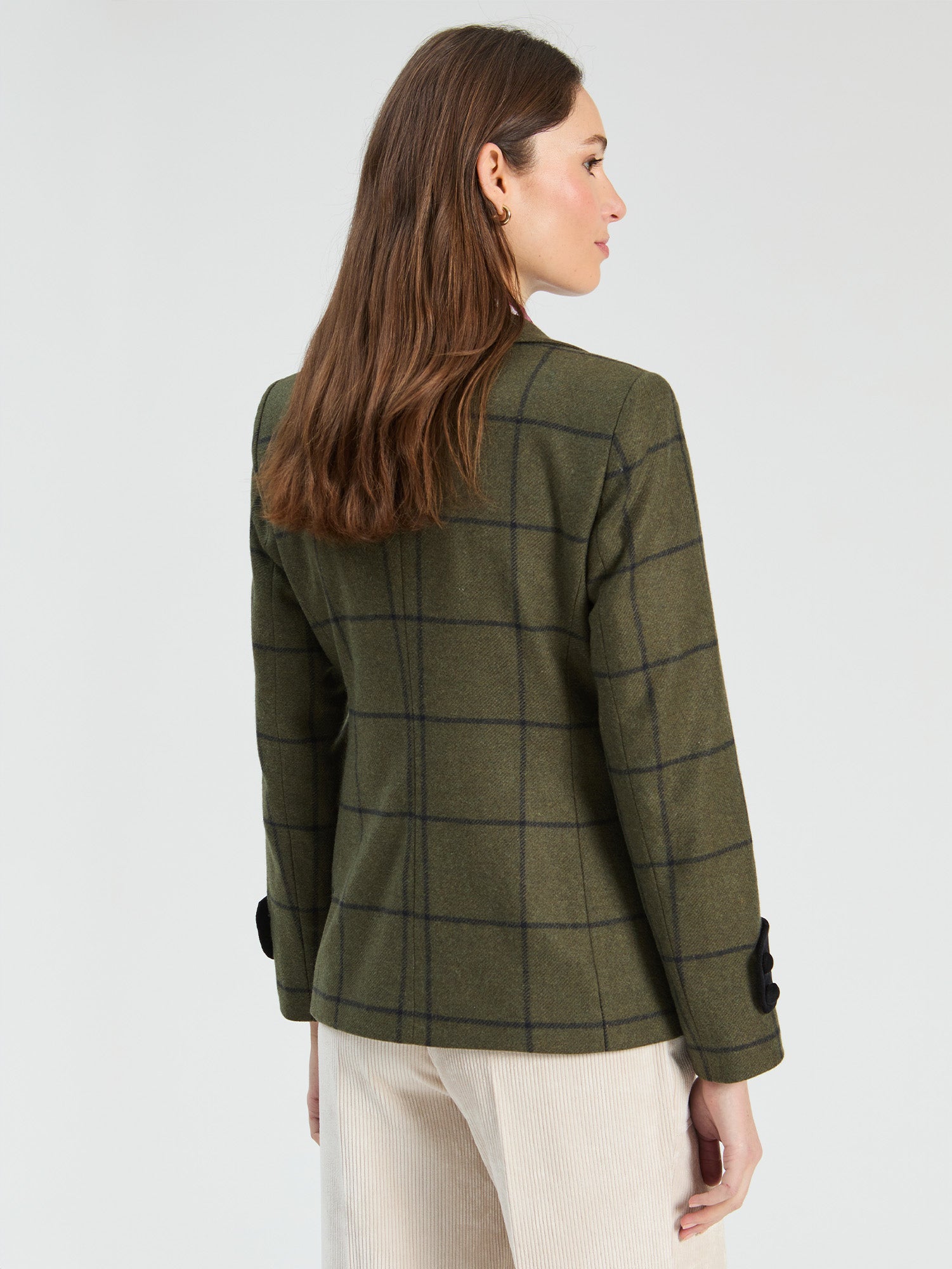PLAID GREEN JACKET