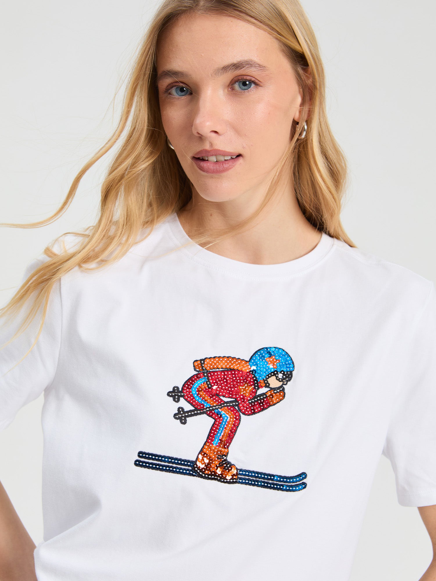 CAMISETA BLANCO SKI