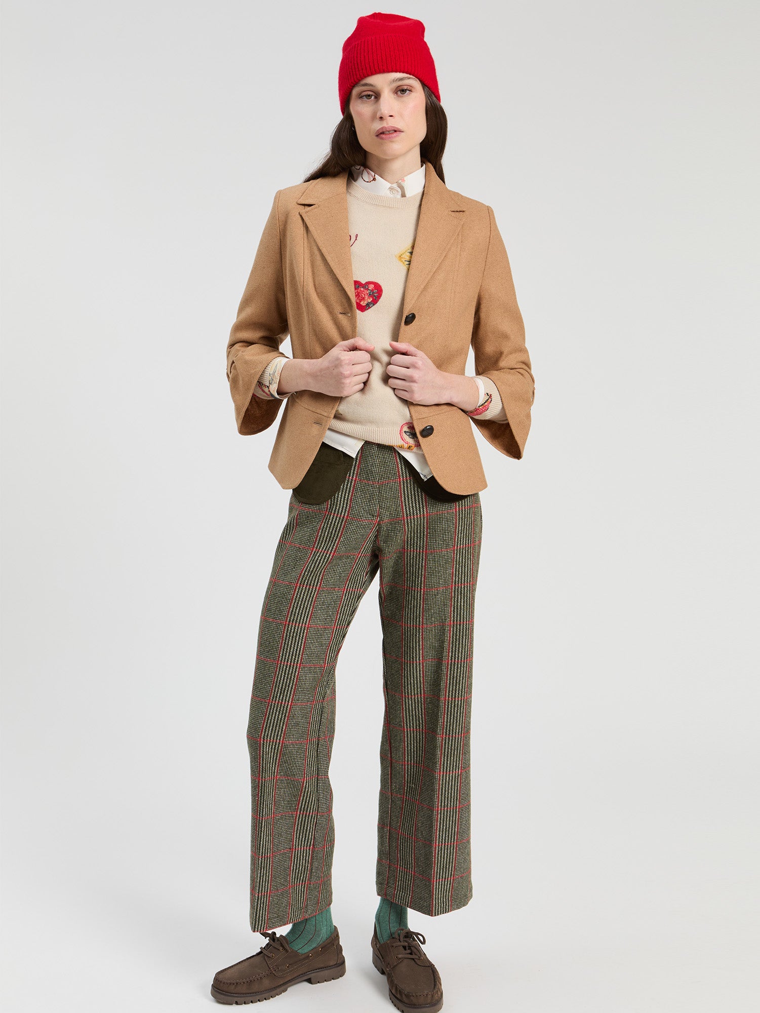BLUE TWEED JACKET