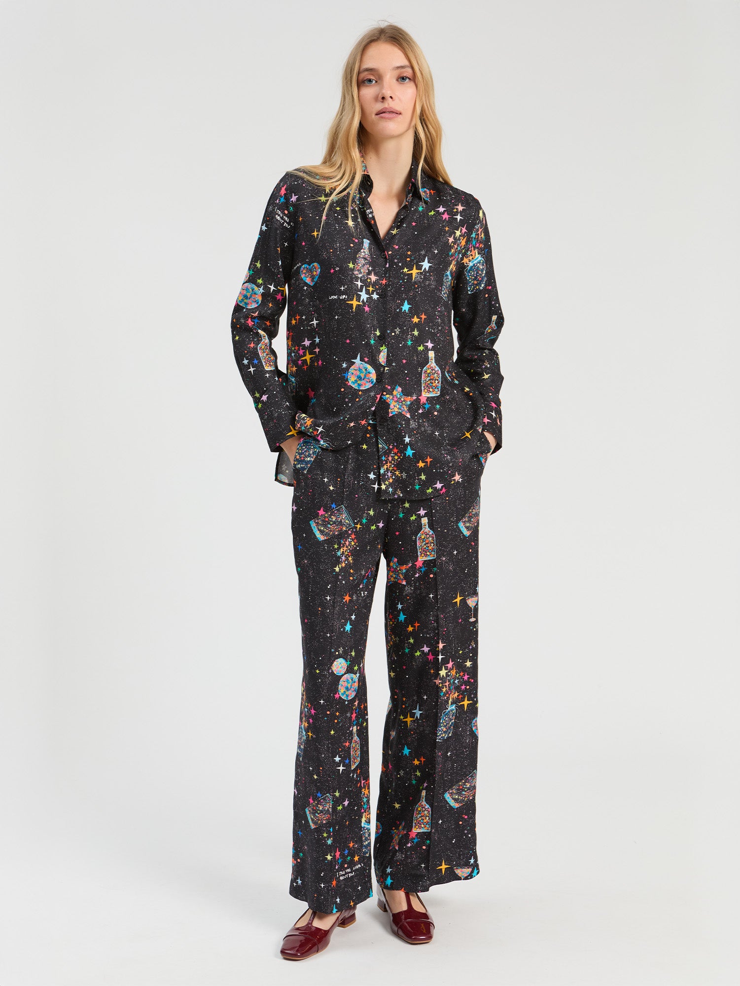 MULTICOLOR CONSTELLATION PANTS