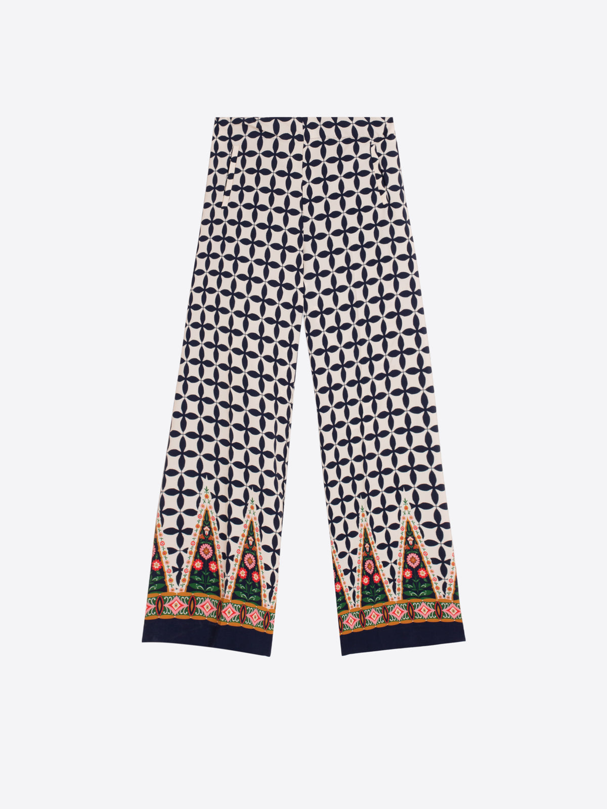 PANTALÓN ESTAMPADO GEOMÉTRICO FOLK