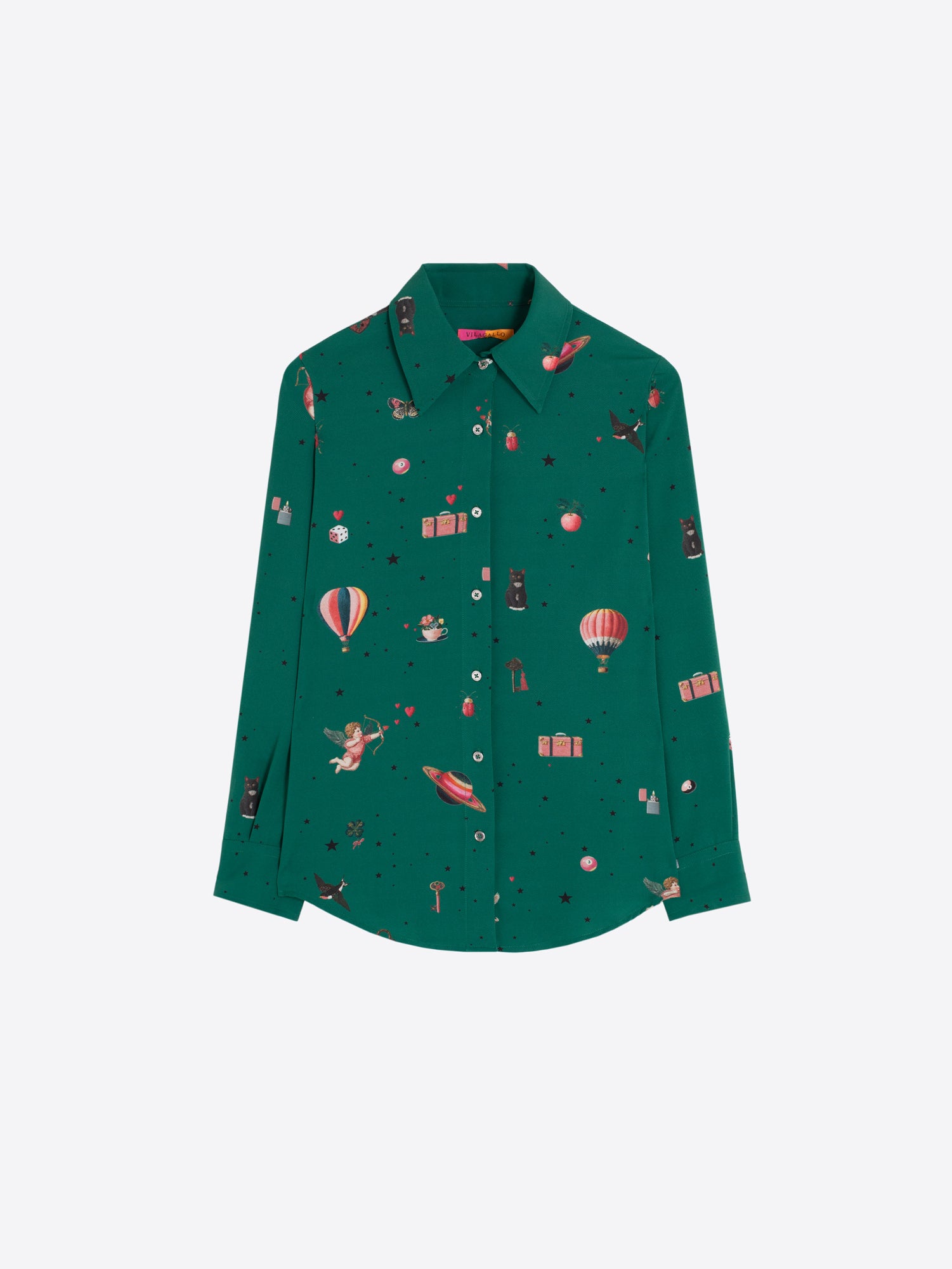 GREEN CUPID SHIRT
