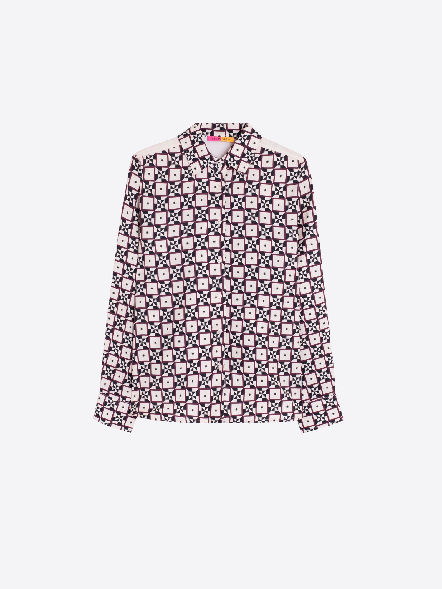 SHIRT GEOMETRIC SUN PRINT TAROT ILLUSTRATIONS