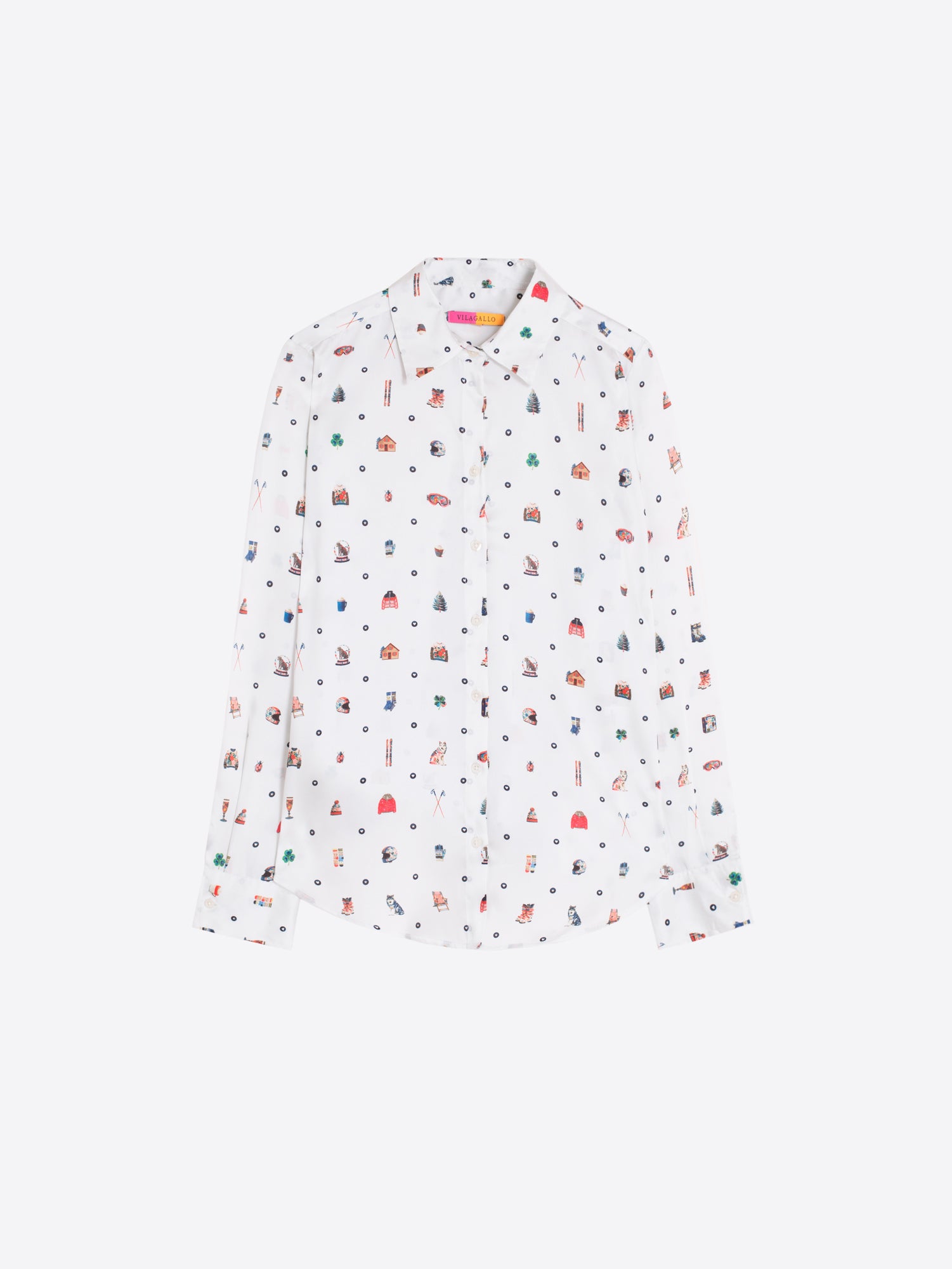 MINI SKI PRINT SHIRT