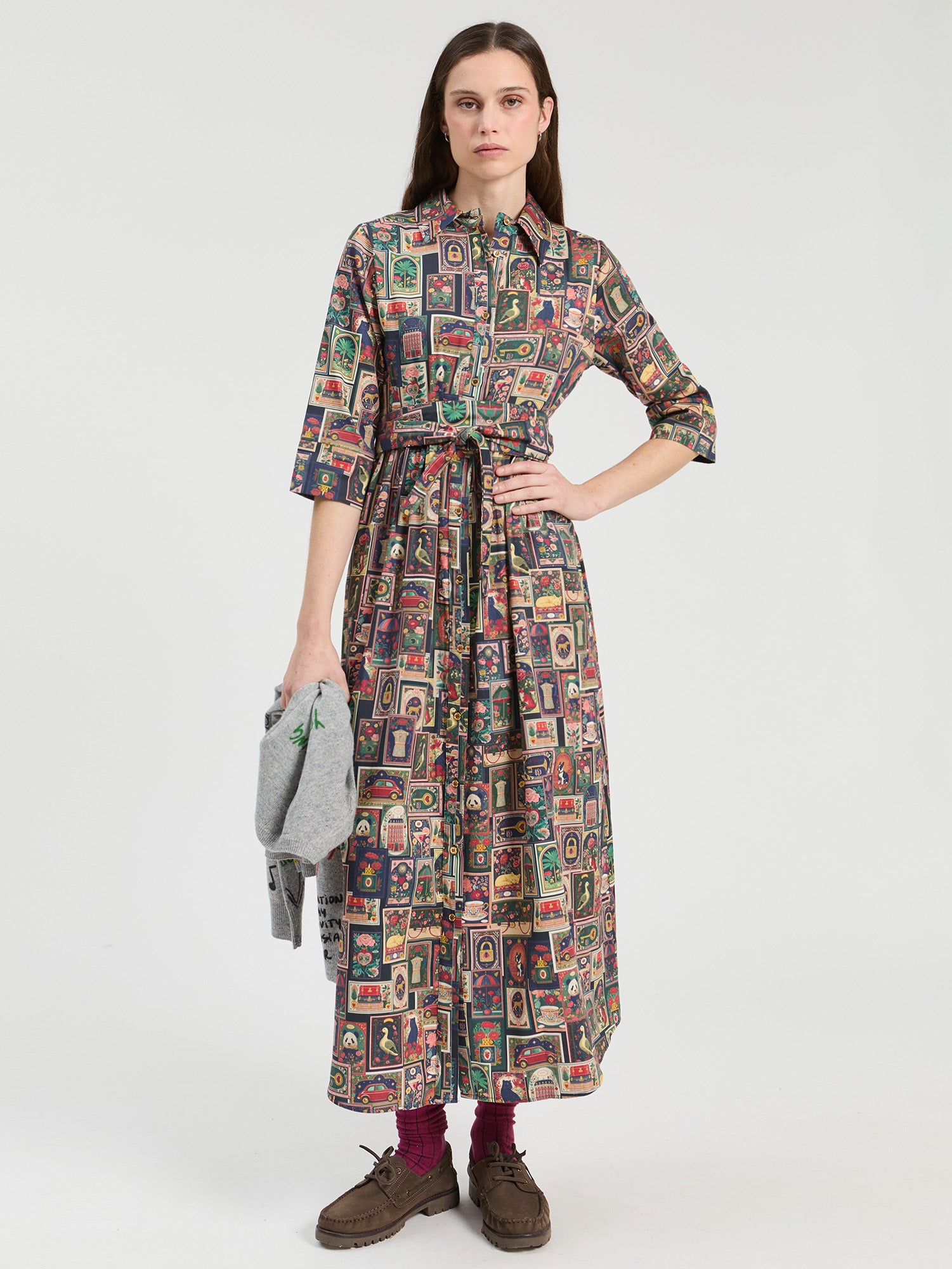 LONG DRESS MULTICOLOR POSTERS