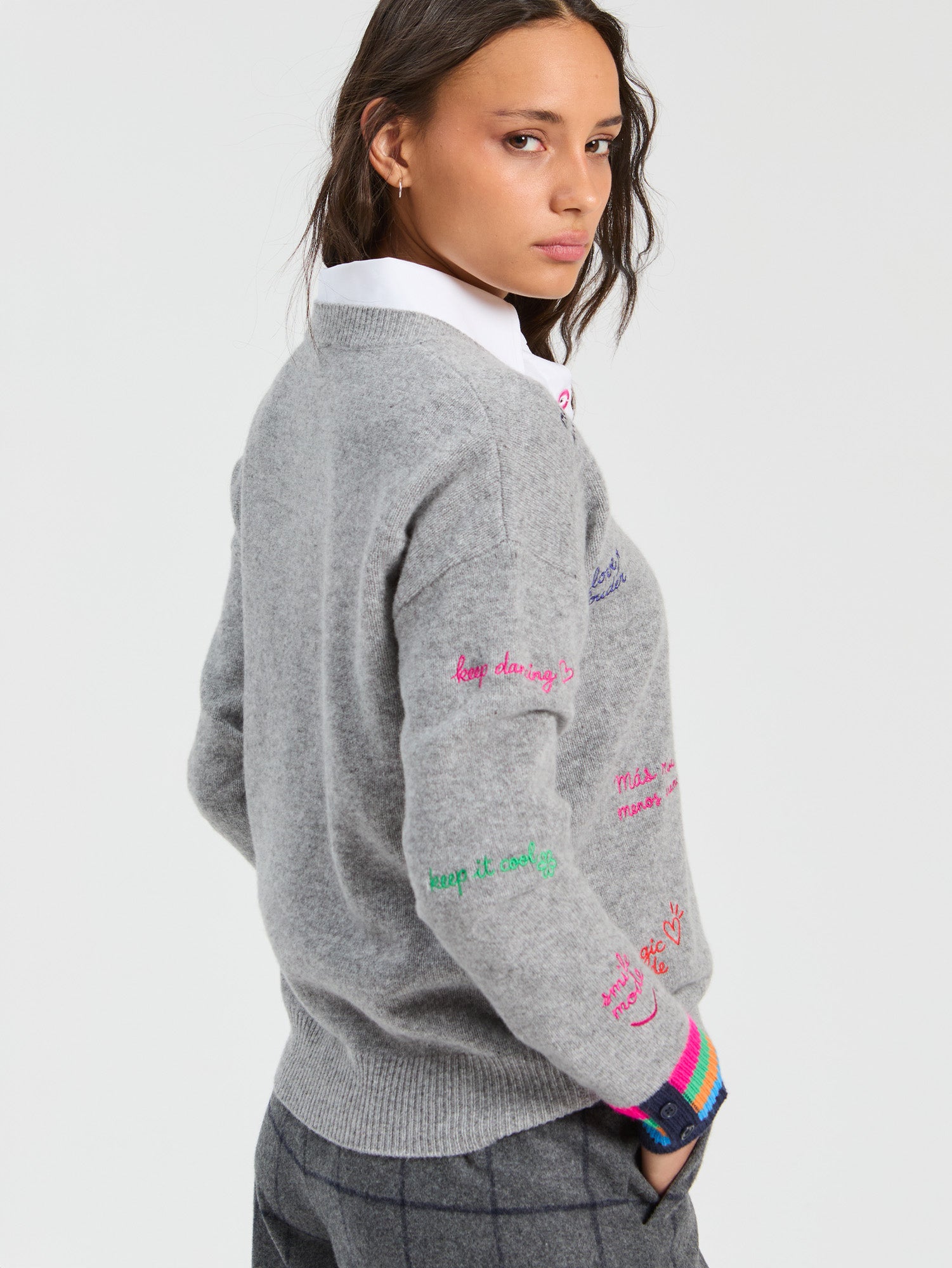 JERSEY PALABRAS GRIS