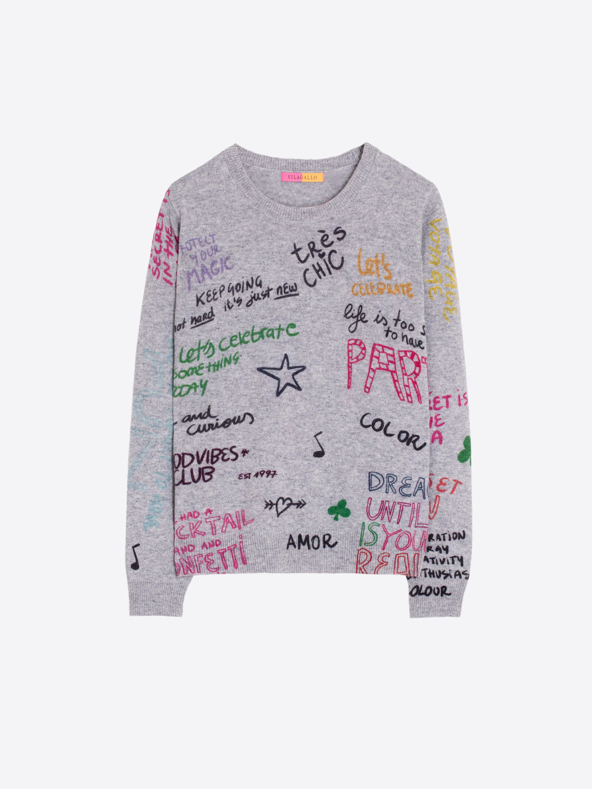 JERSEY GRIS GRAFFITI NORIA