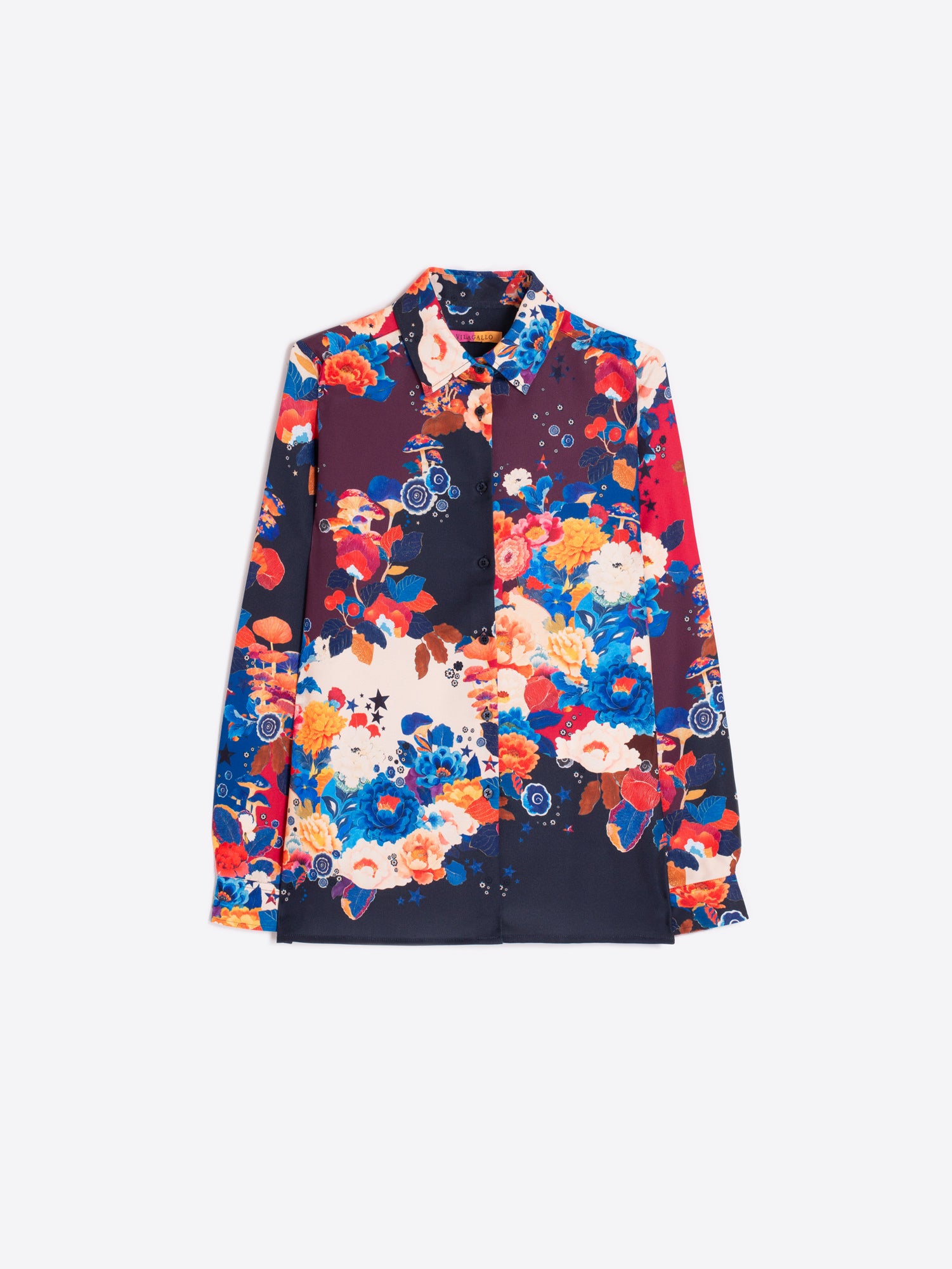 FLORAL AND MUSHROOM SHIRT