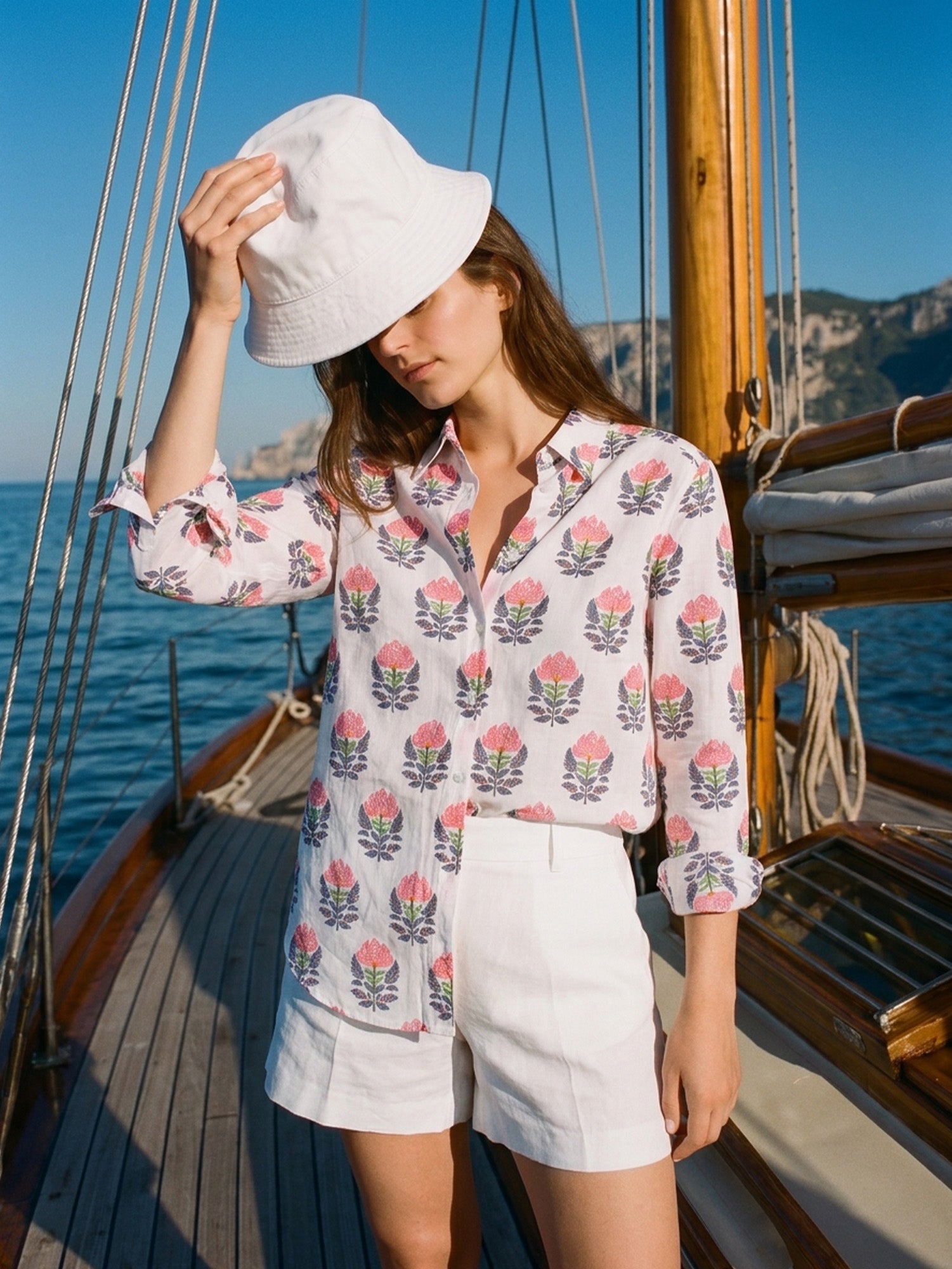 CAMISA FLOR INDIA