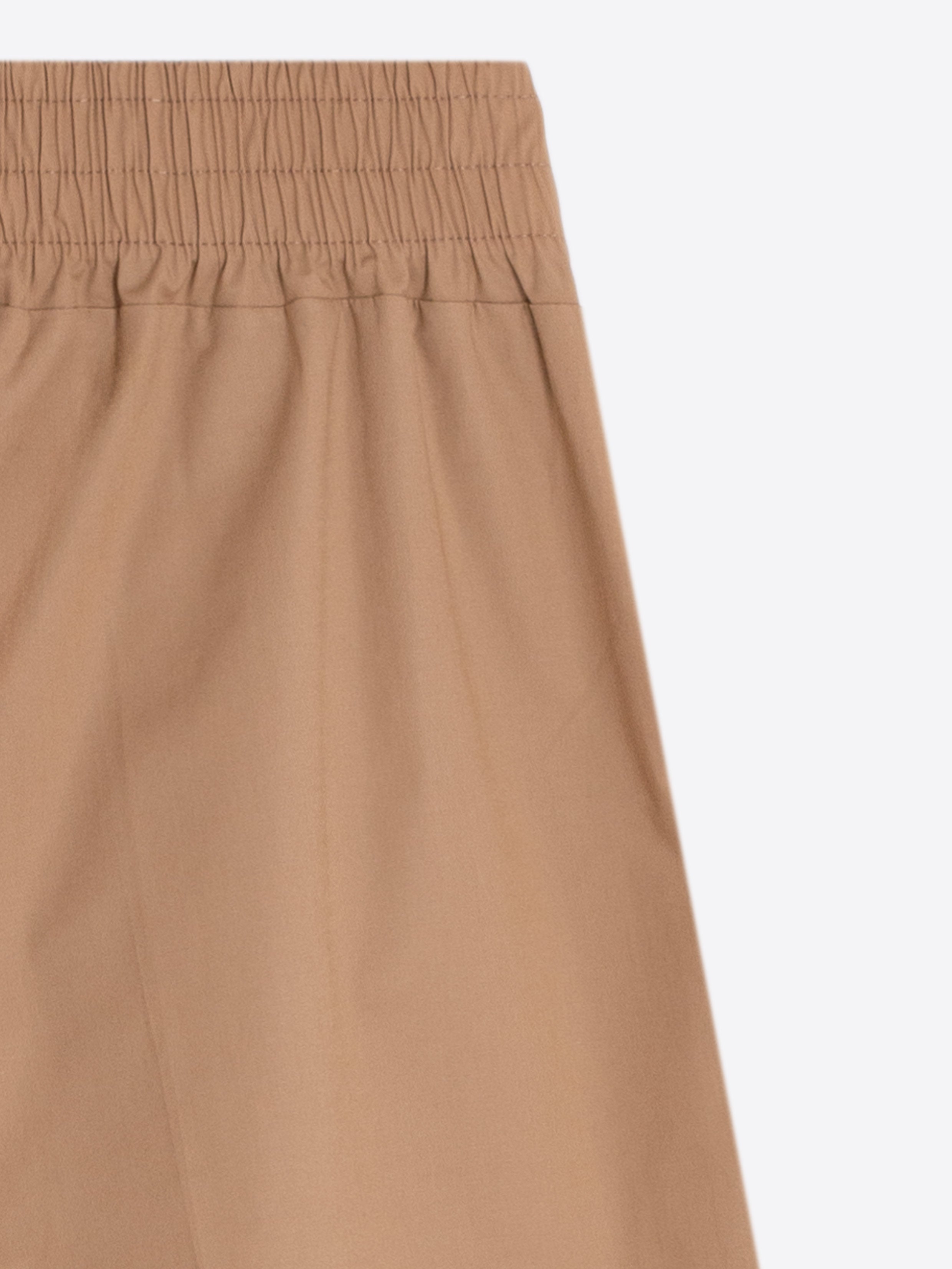 PANTALON PALAZZO CAMEL