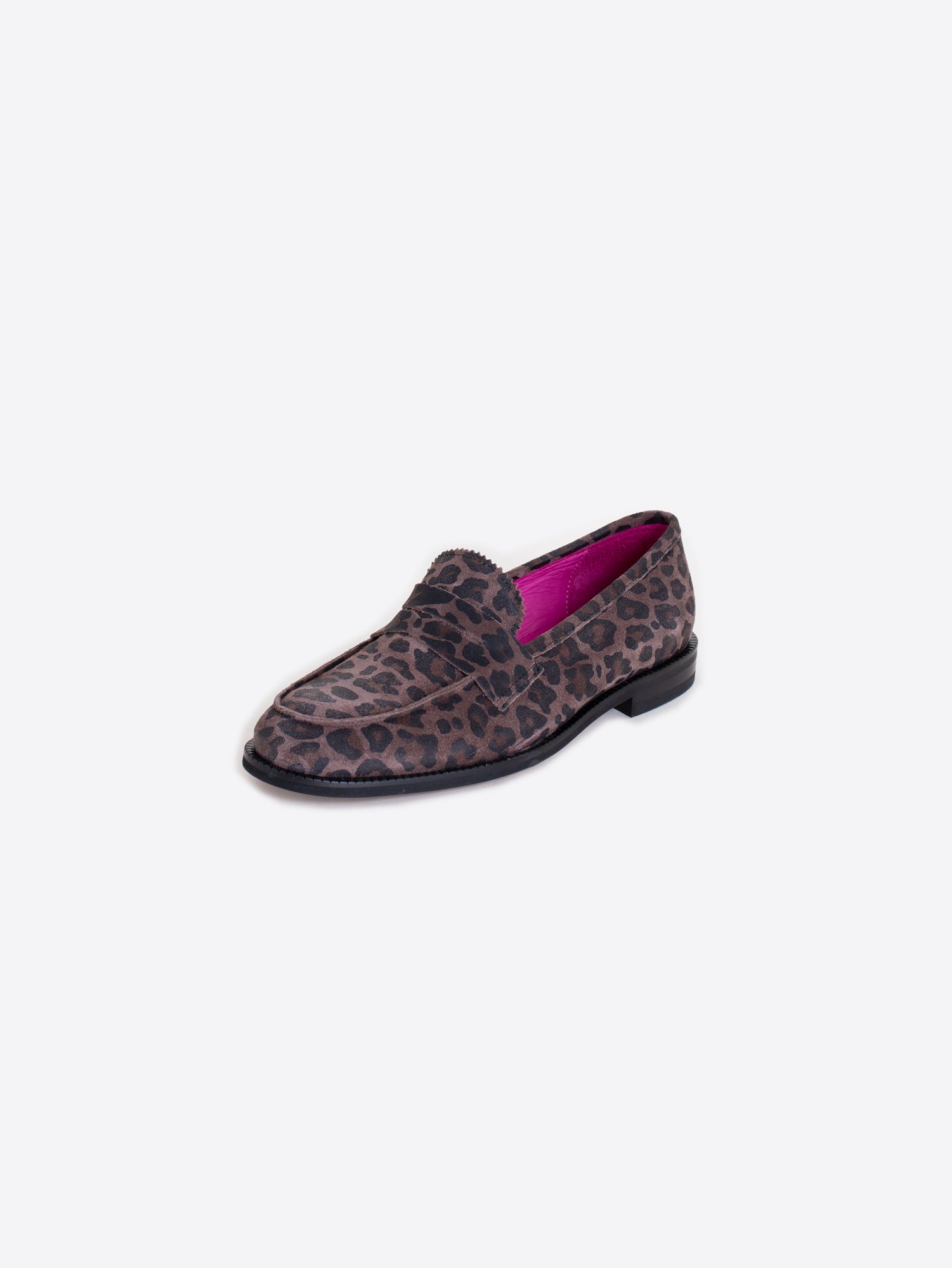 ZAPATO MOCASIN ANTE ANTIFAZ ANIMAL PRINT