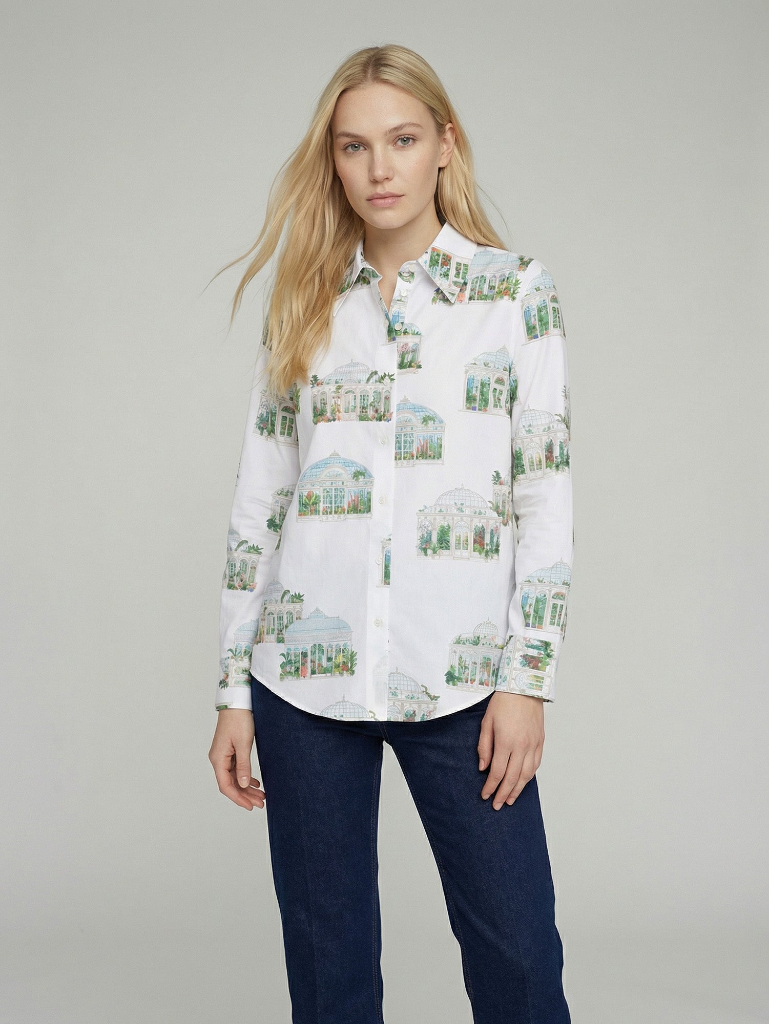 CAMISA ESTAMPADO INVERNADERO