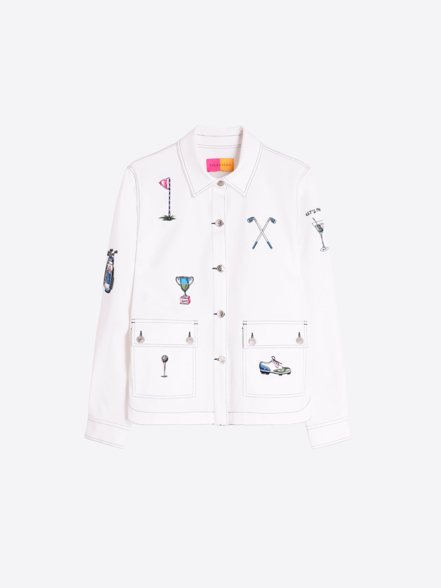 CHAQUETA BOMBER BORDADOS GOLF