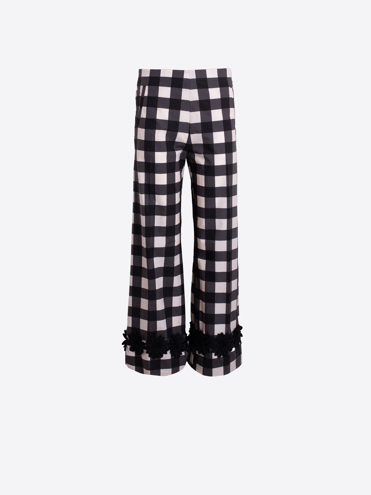 PANTALÓN CUADROS BLANCO Y NEGRO